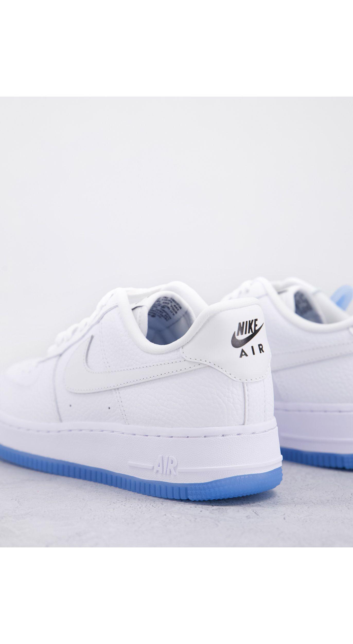 Nike Rubber Air Force 1 Lx Trainers in White - Lyst
