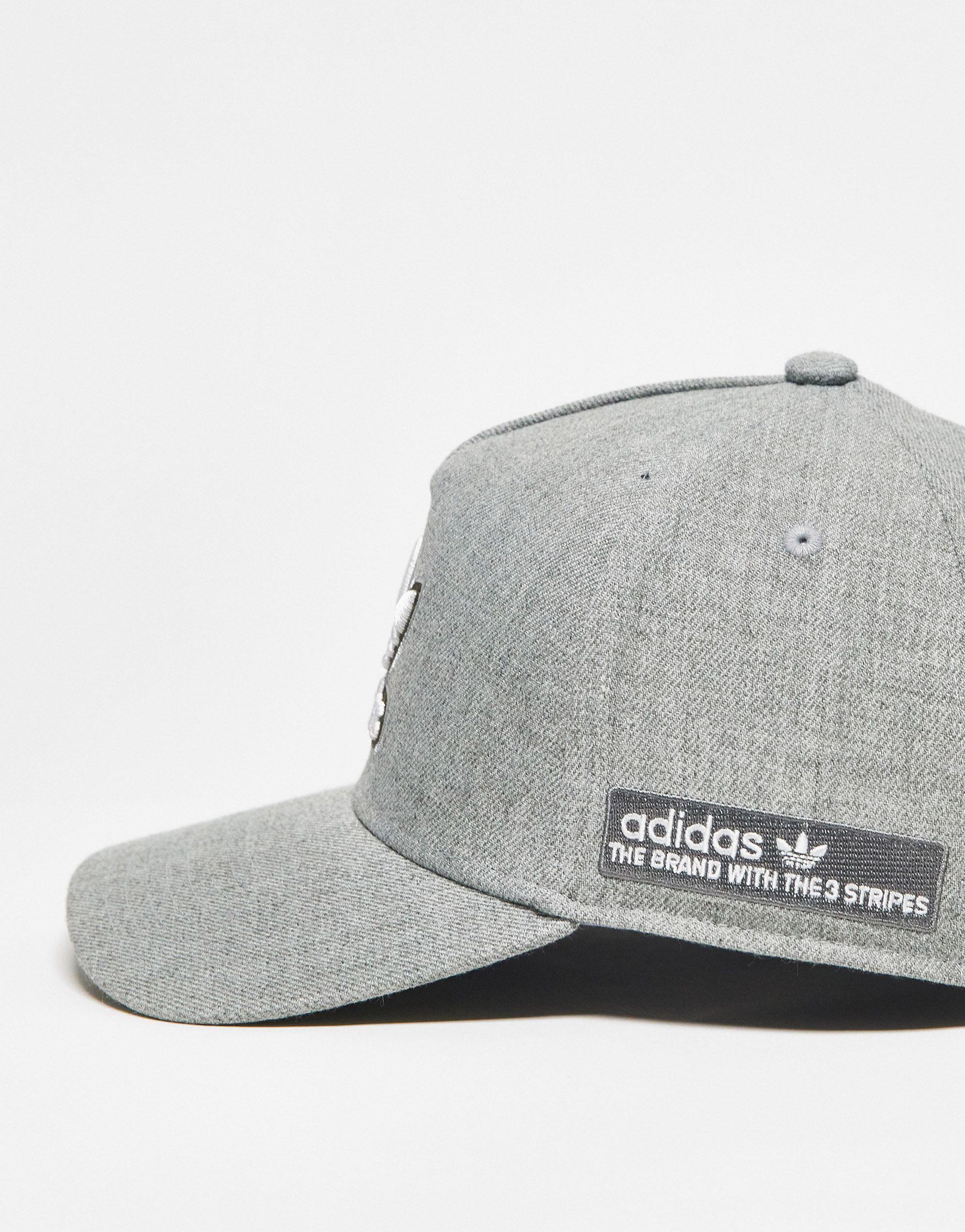 adidas Originals A-frame Snapback Hat in White | Lyst