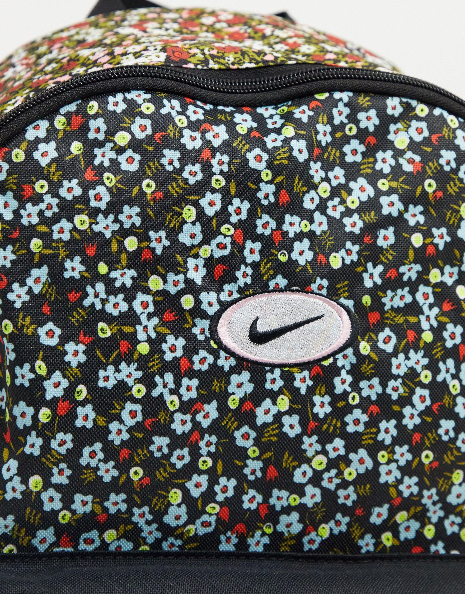 Nike Floral Swoosh Backpack | Lyst