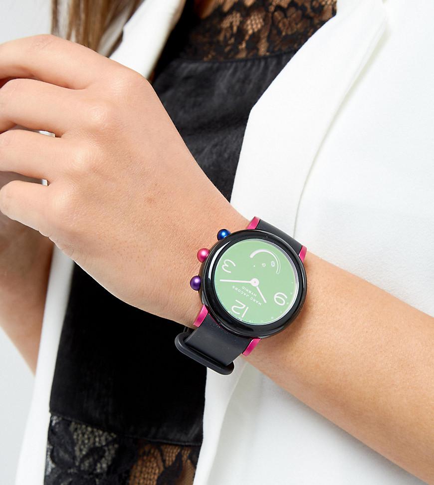 marc jacobs hybrid smartwatch riley black