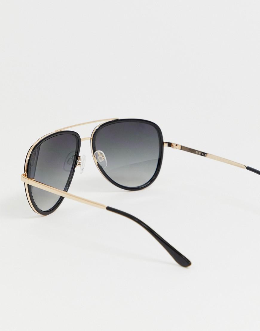 Quay Synthetic X J Lo All In Aviator Sunglasses In Black for Men Lyst