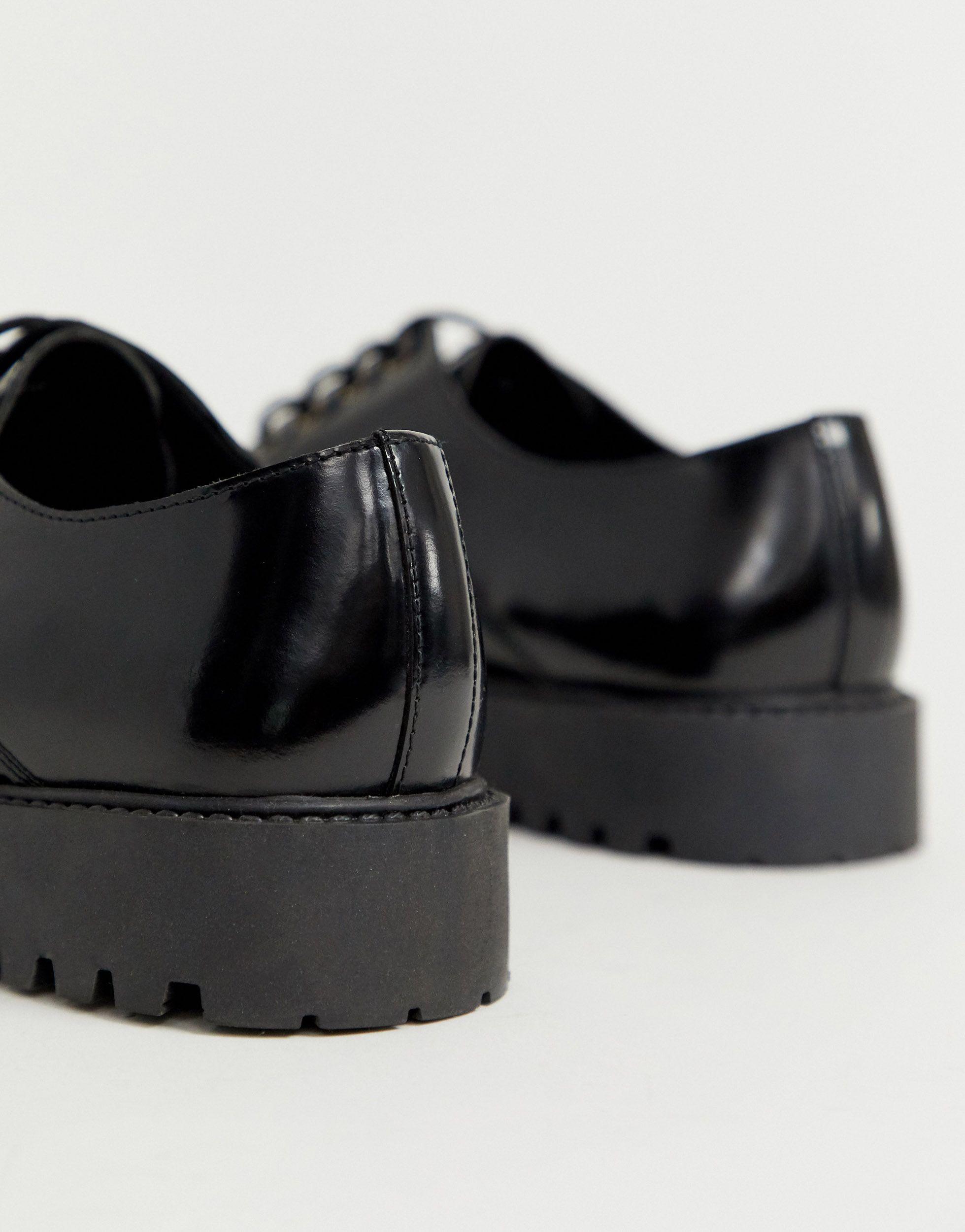 Sale Mens PSL black leather lace up shoe 209682 