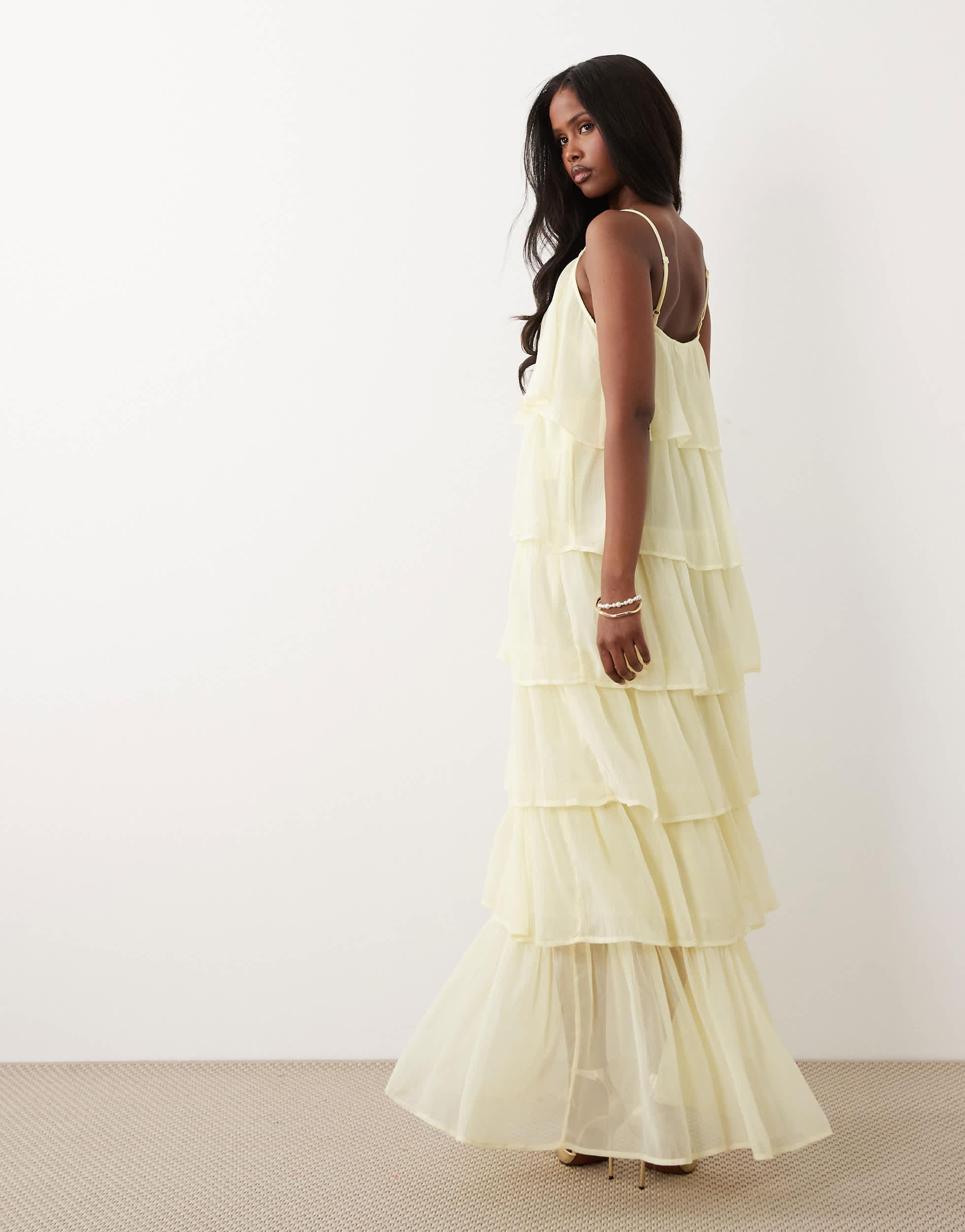 look my way maxi dress HATCH Collection The Soraya Getaway Maxi Dress in Island Pearl