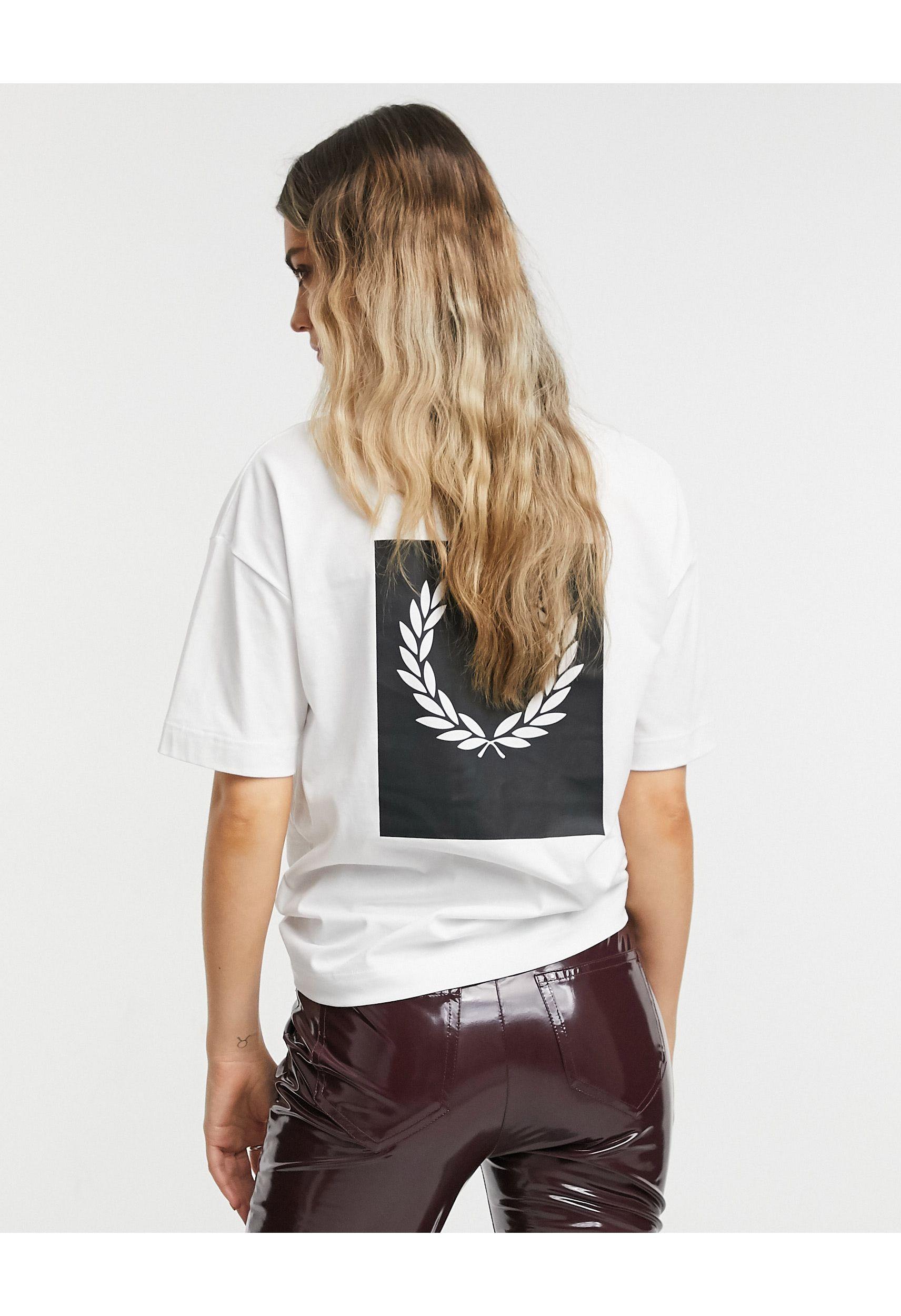 Fred Perry Laurel Wreath Print T Shirt 