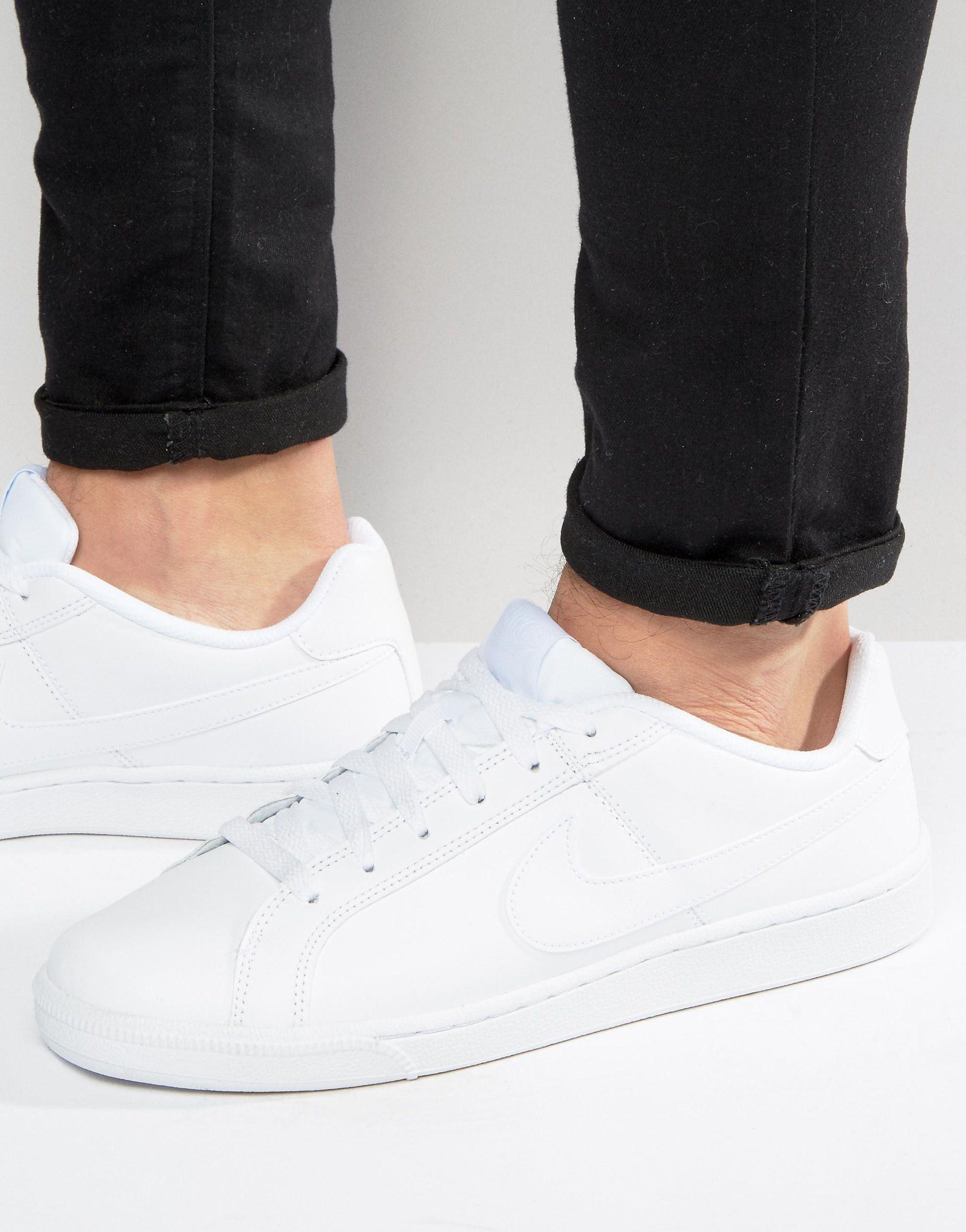 nike court royale white mens