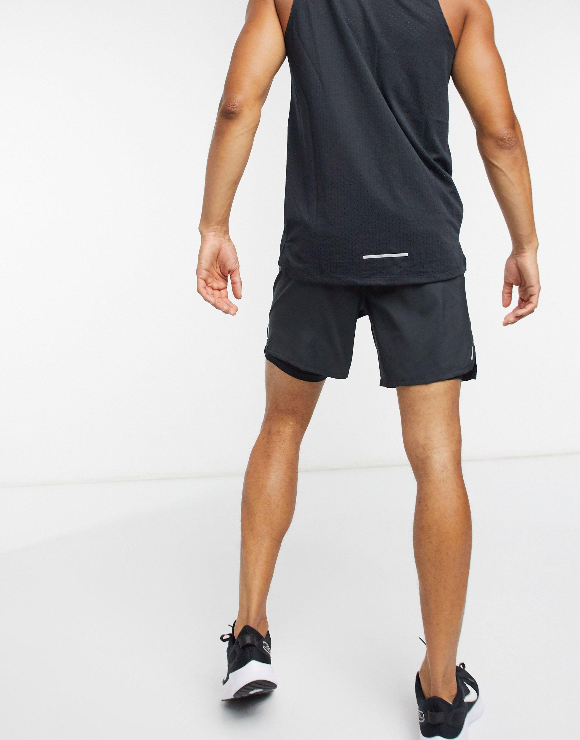 Nike Synthetic Flex Stride 2-in-1 Shorts 5 in Black for Men - Save 60% |  Lyst