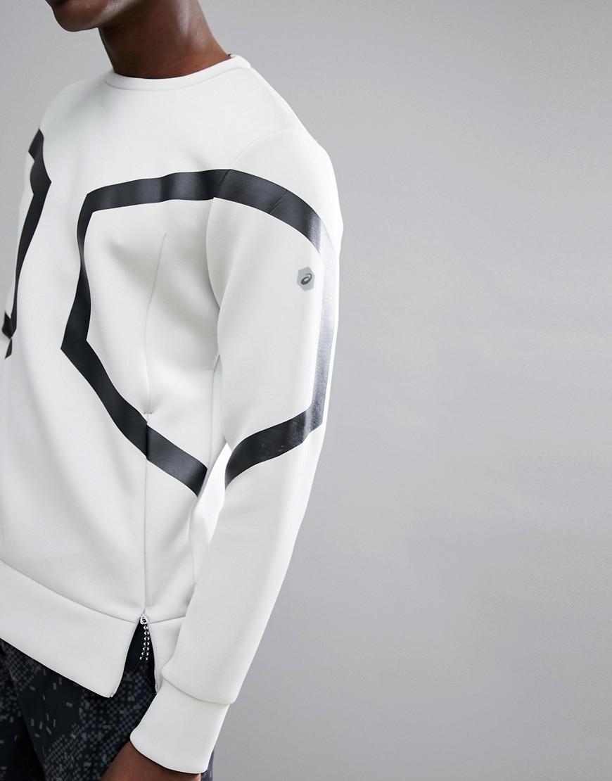 asics hexagon po hoodie
