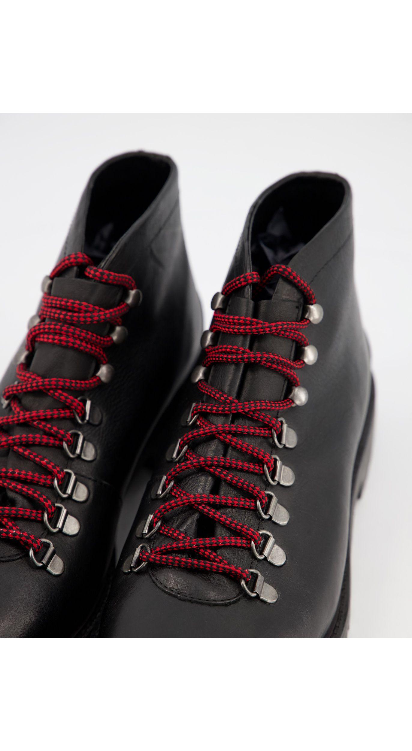 Walk London Sean Low Hiker Boots in Black for Men Lyst UK