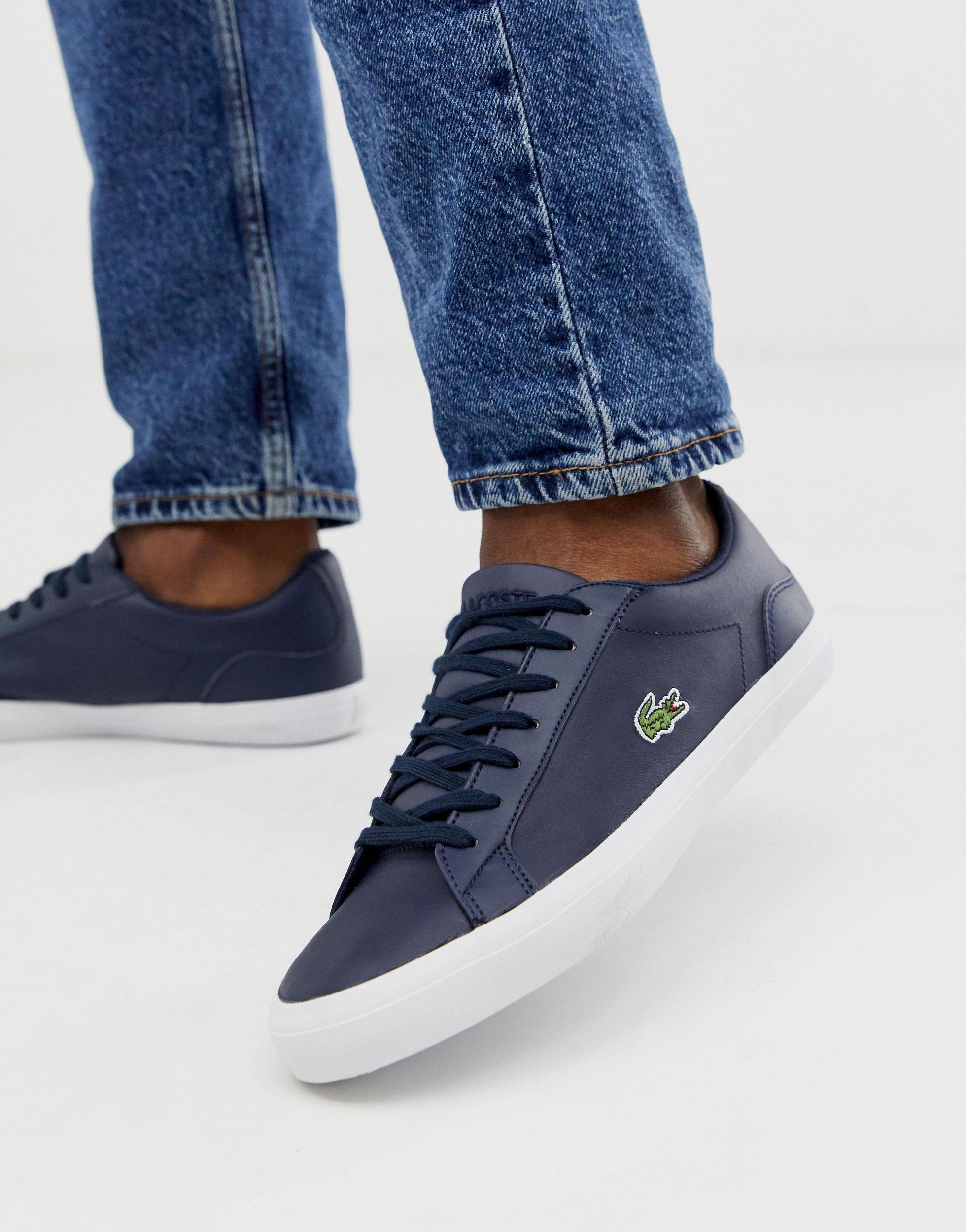 Lacoste Lerond Sneakers in Blue for Men | Lyst UK