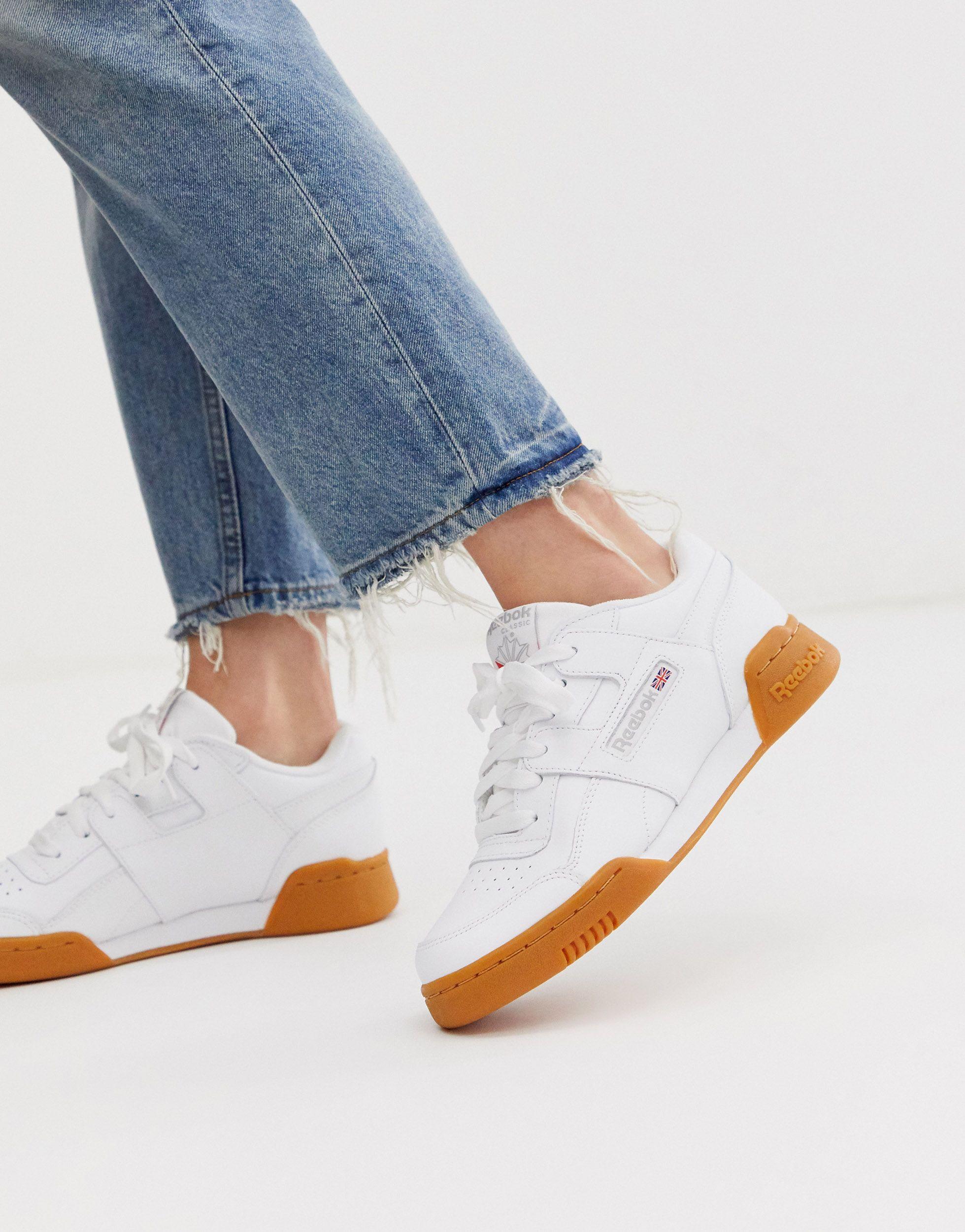 reebok workout trainers white