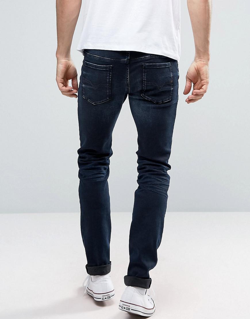 diesel sleenker black jeans