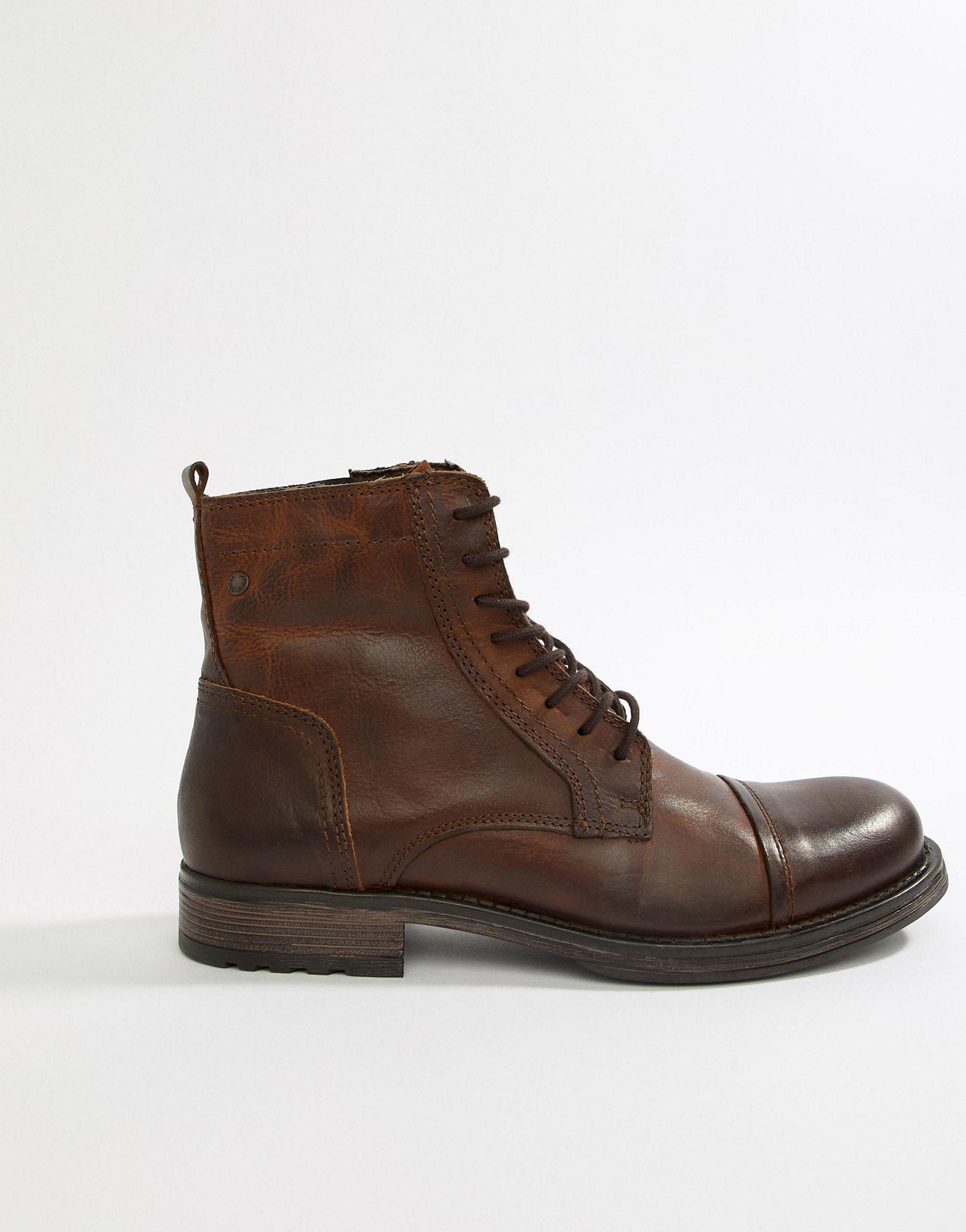 discount 57% Jack & Jones ankle boots MEN FASHION Footwear Basic Brown 43                  EU 