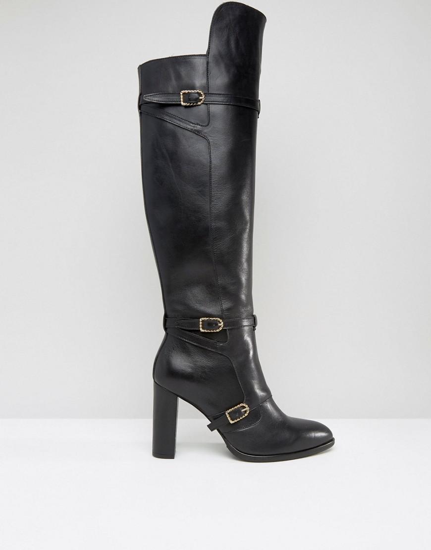 Gigi Hadid Nautical Over The Knee Heeled Boots