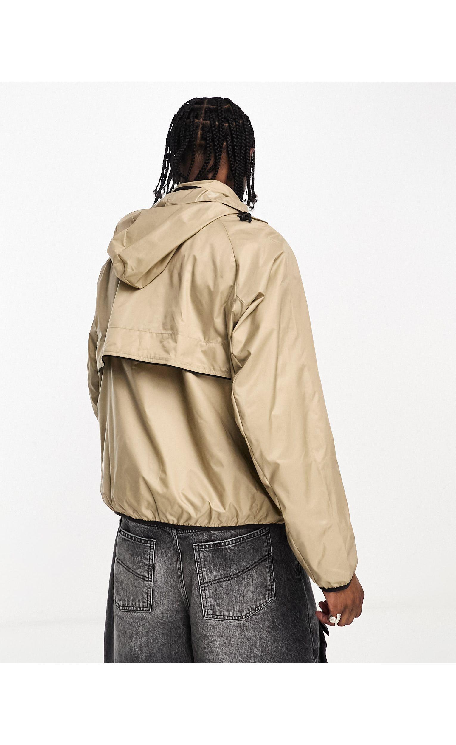 Nike Tech Woven Lined Packable Jacket in Natural for Men | Lyst UK