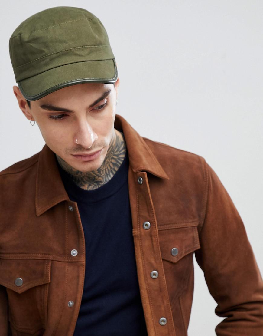 pretty green railroad hat