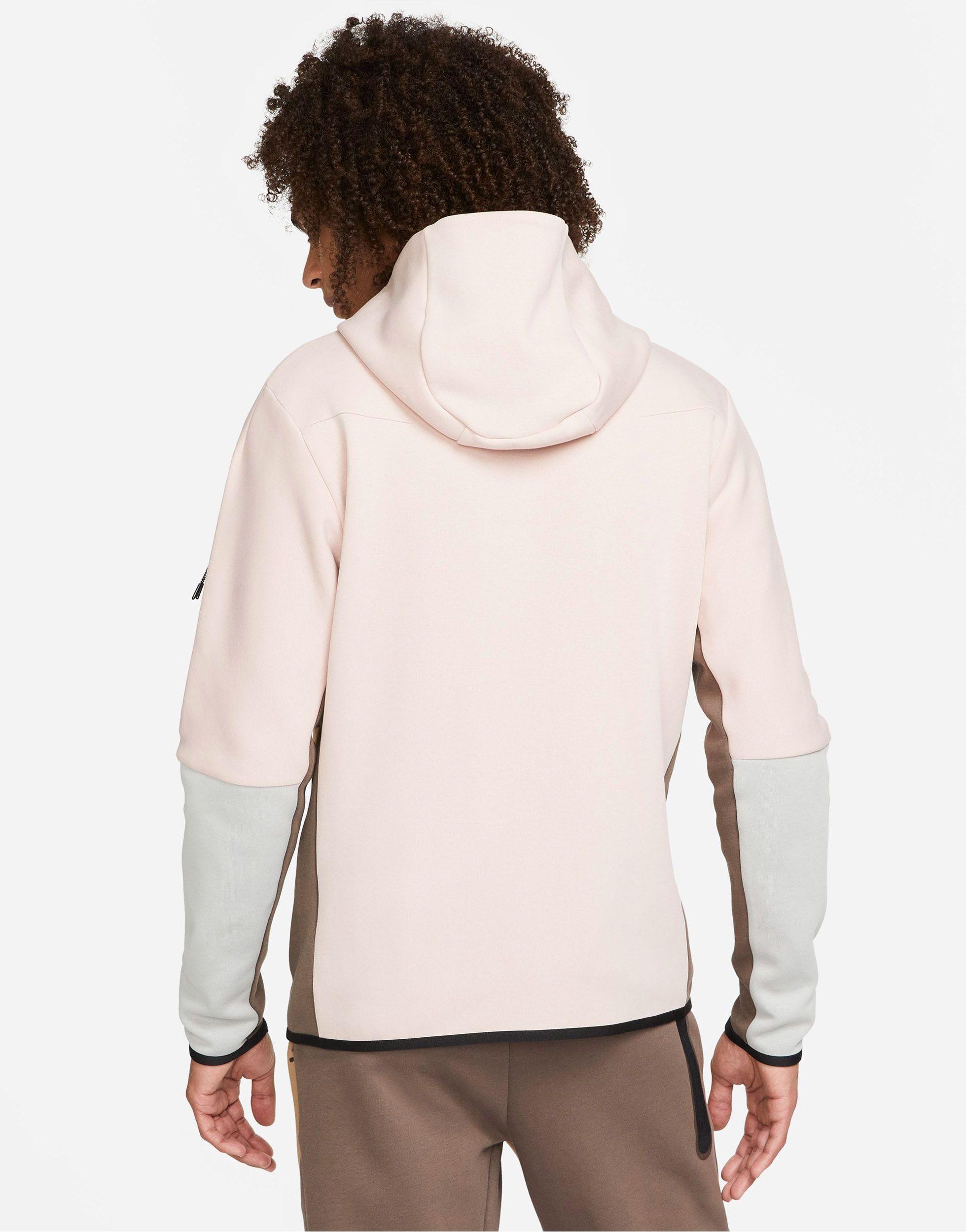 Nike Tech Fleece Full-zip Colourblock Hoodie in Gray for Men