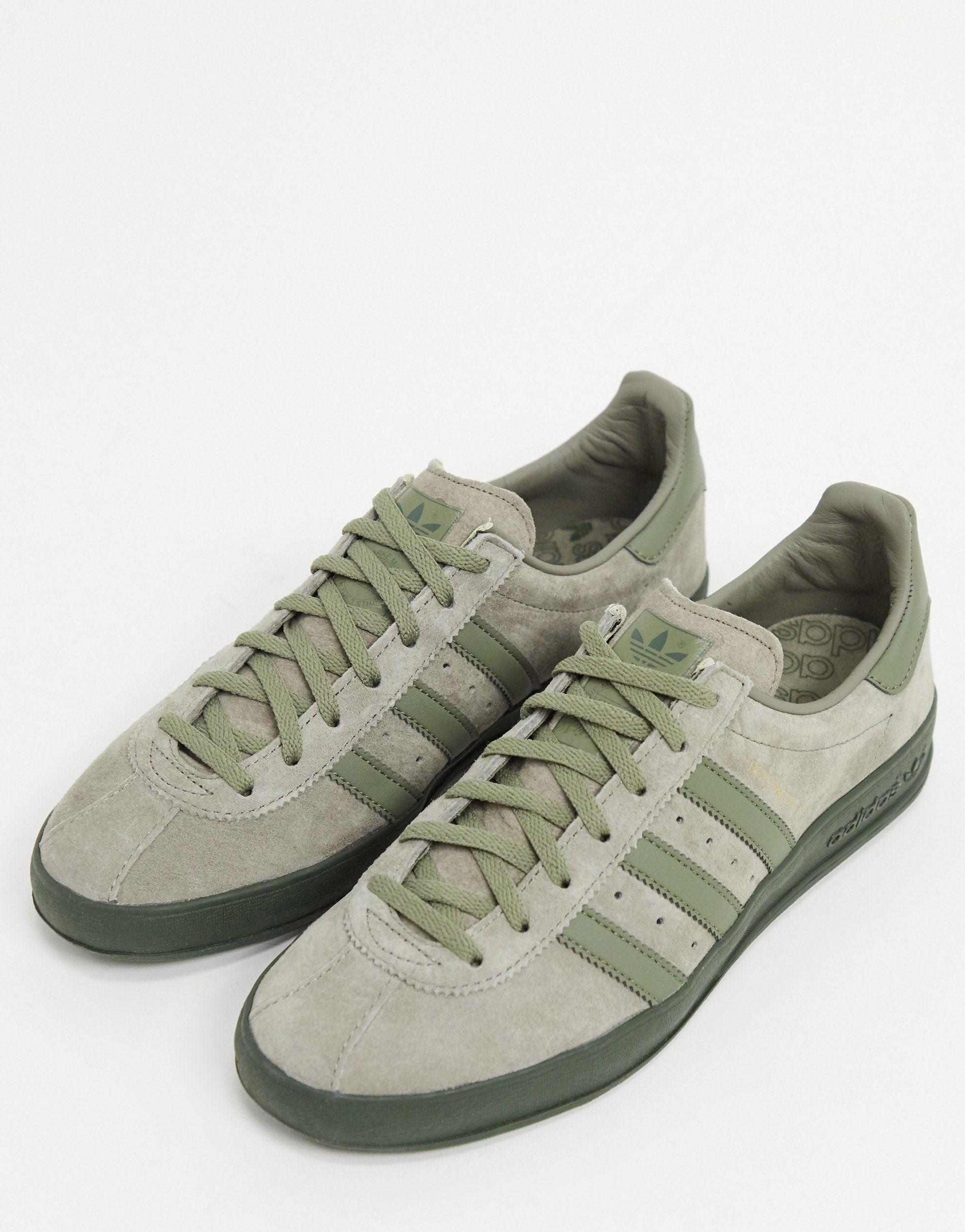 Zapatillas en broomfield adidas Originals de Ante de color Verde para  hombre | Lyst