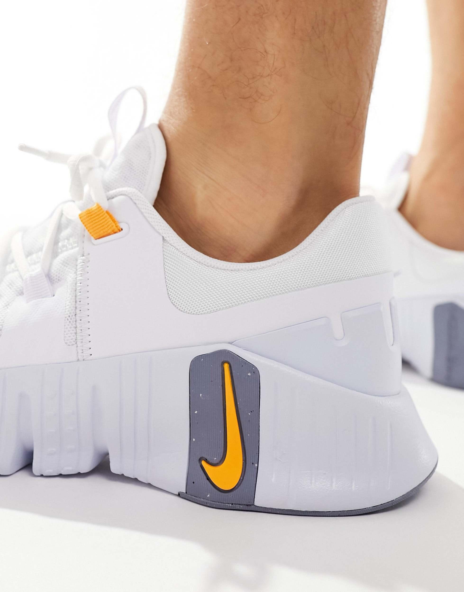 ★関税込★NIKE★NIKE FREEMETCON 5★25-30cm★WHITE★ Nike Free Metcon 5 White Bright Mandarin Men Cross Training