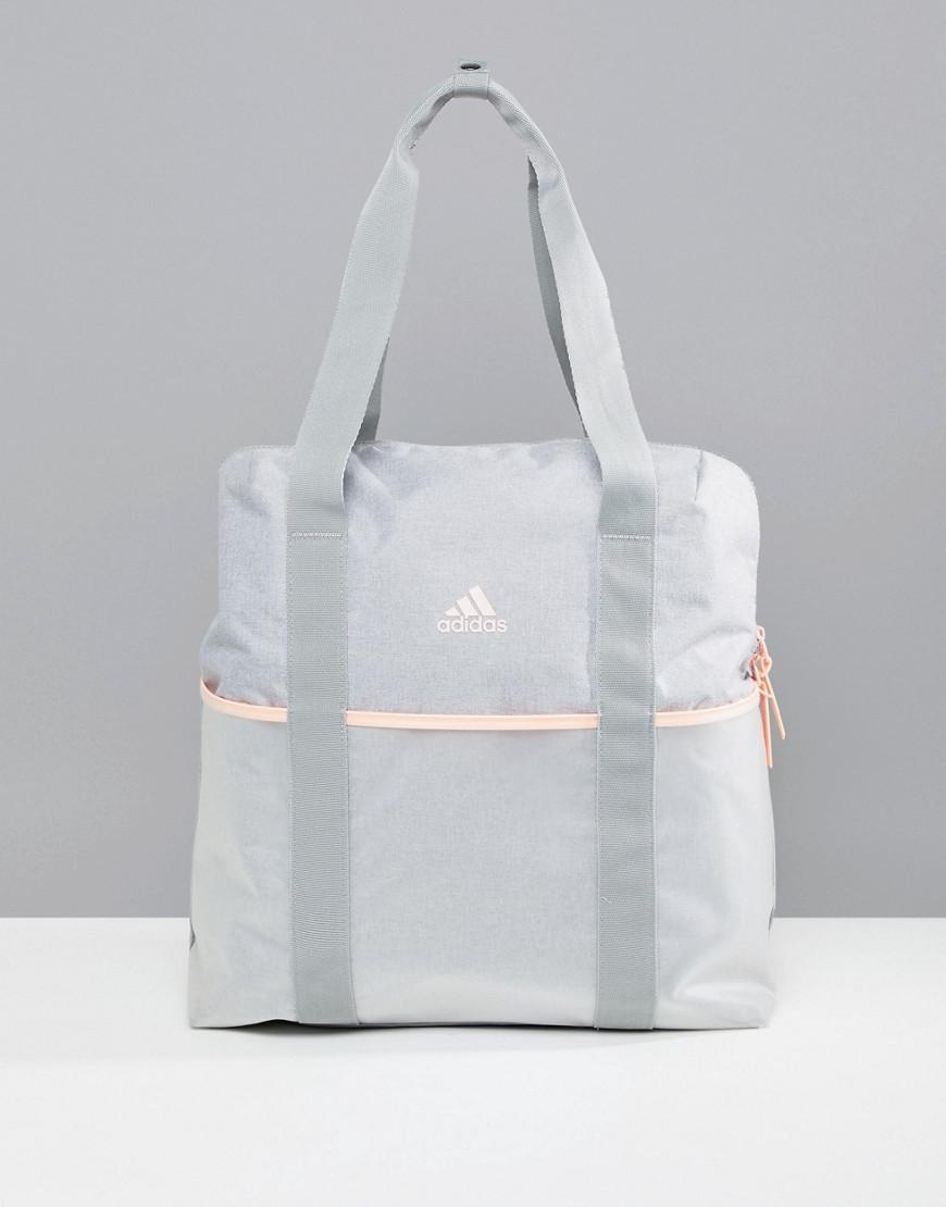 adidas id tote bag grey