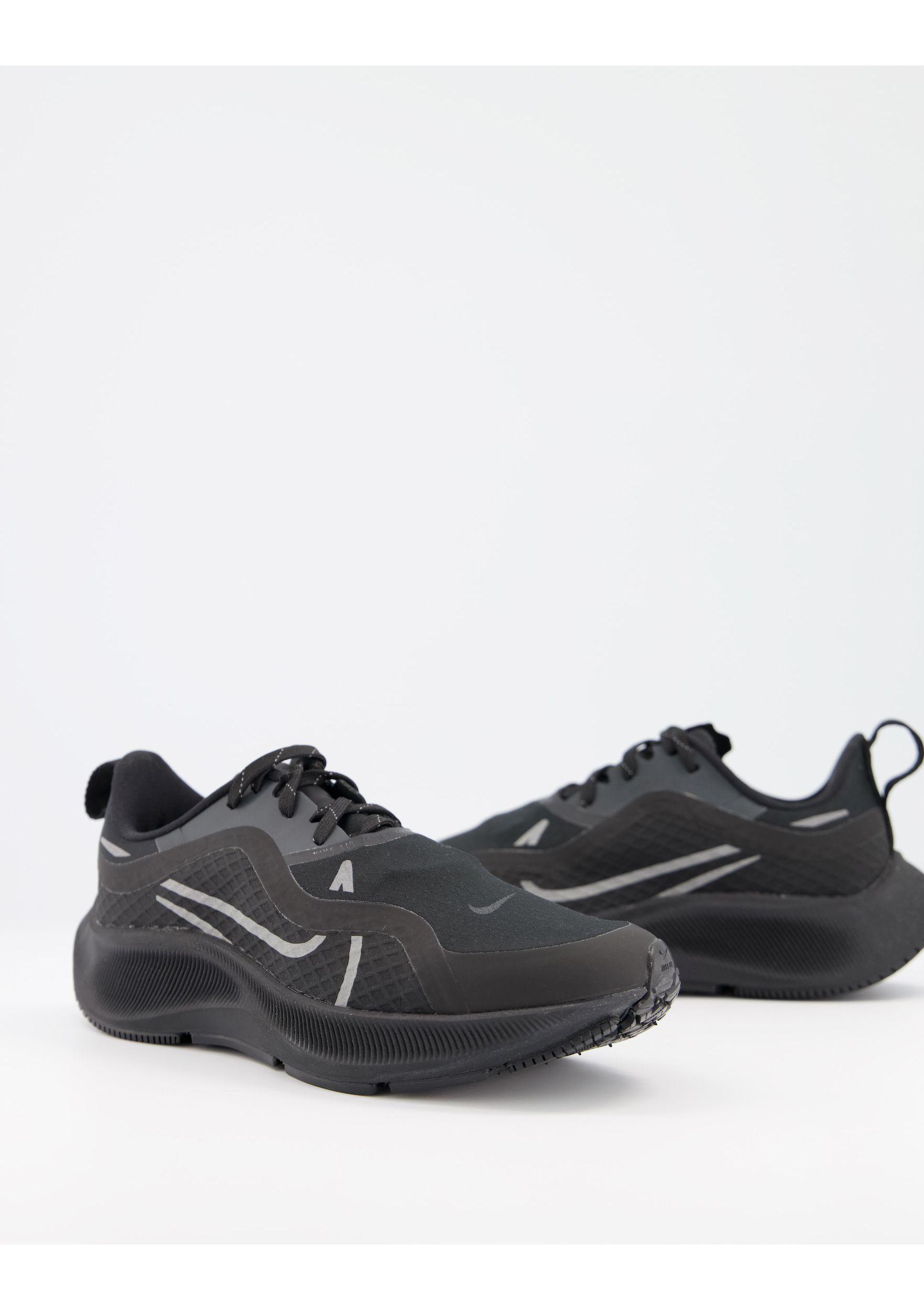 Nike Air Zoom Pegasus 37 Shield - Sneakers in het Zwart - Lyst