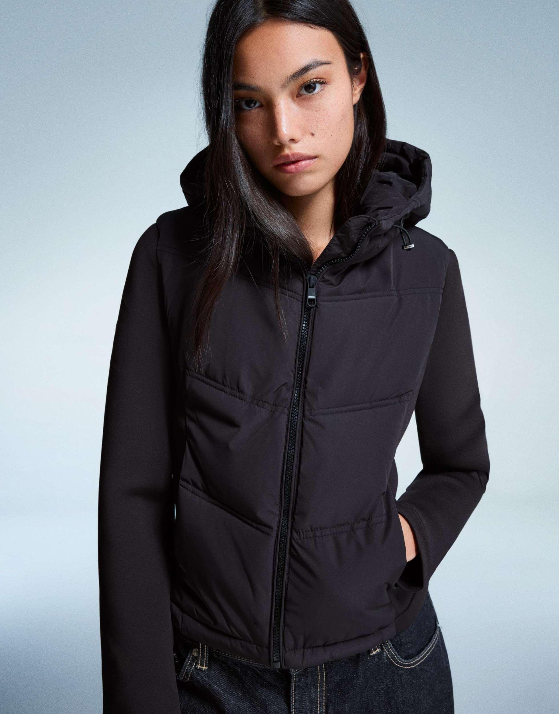 Kunstleder Bershka Pufferjacke Mit Kapuze Damen Bershka Jacken Ab 23 € Lyst  DE