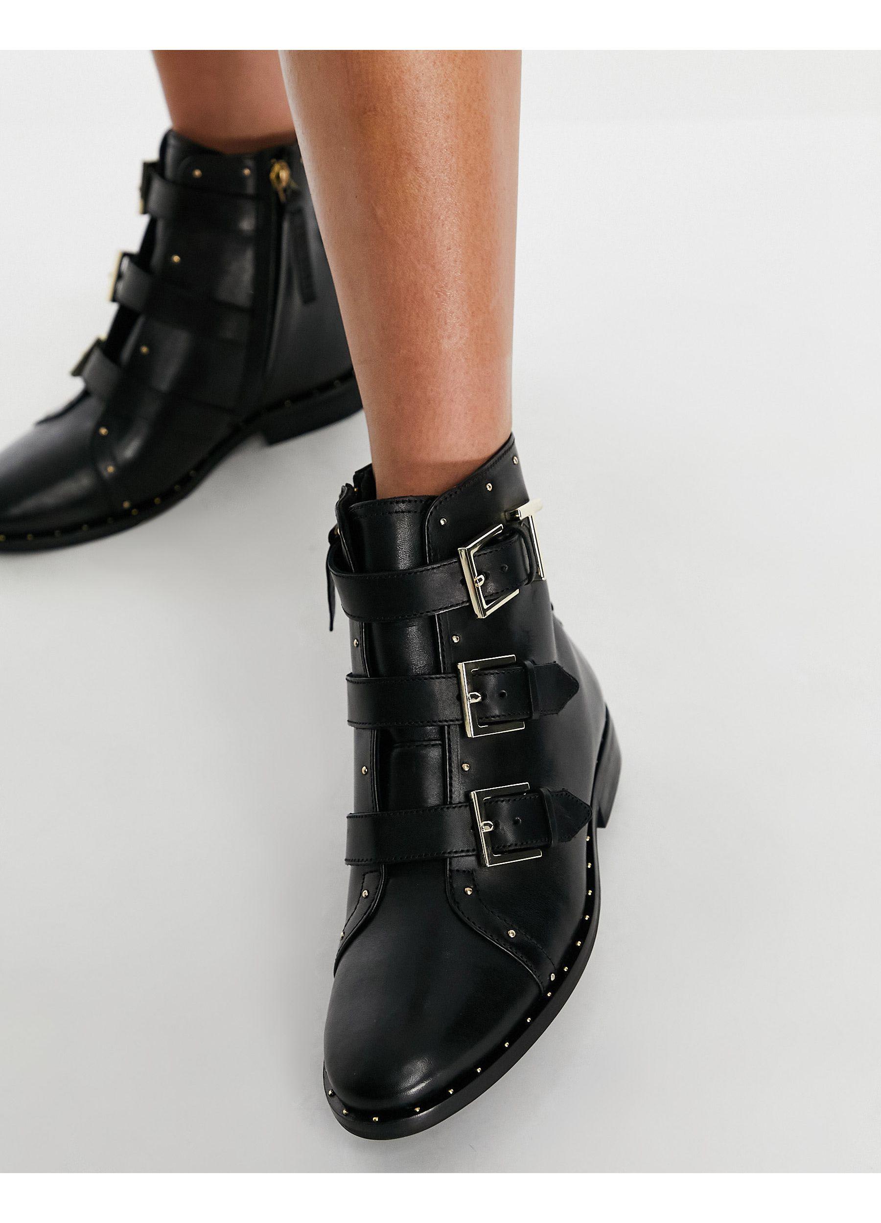 Ted Baker Ramona - Laarzen Met T-bar in het Zwart - Lyst