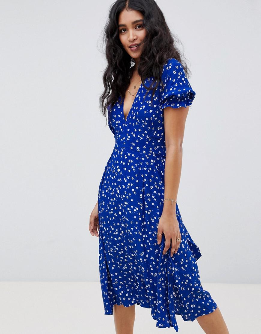 faithfull farah button down dress