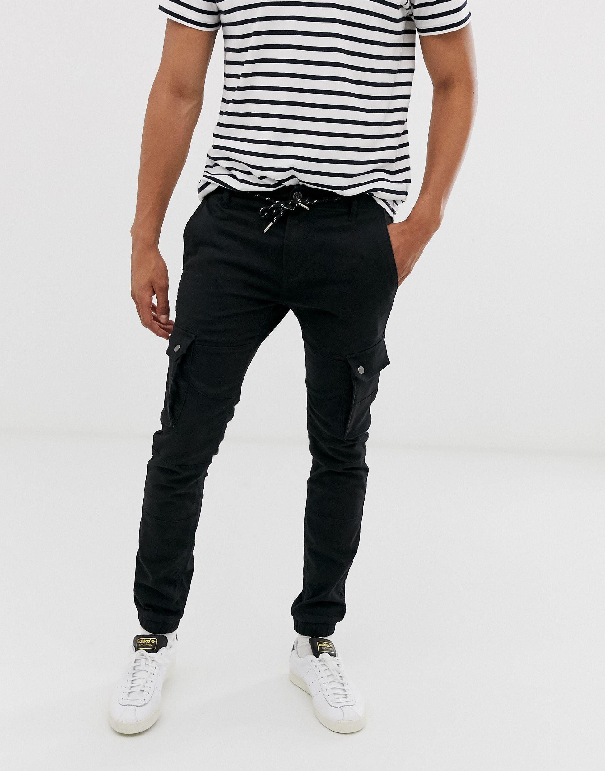 Pantalón cargo de algodón stretch - BOZIP - Celio Spain