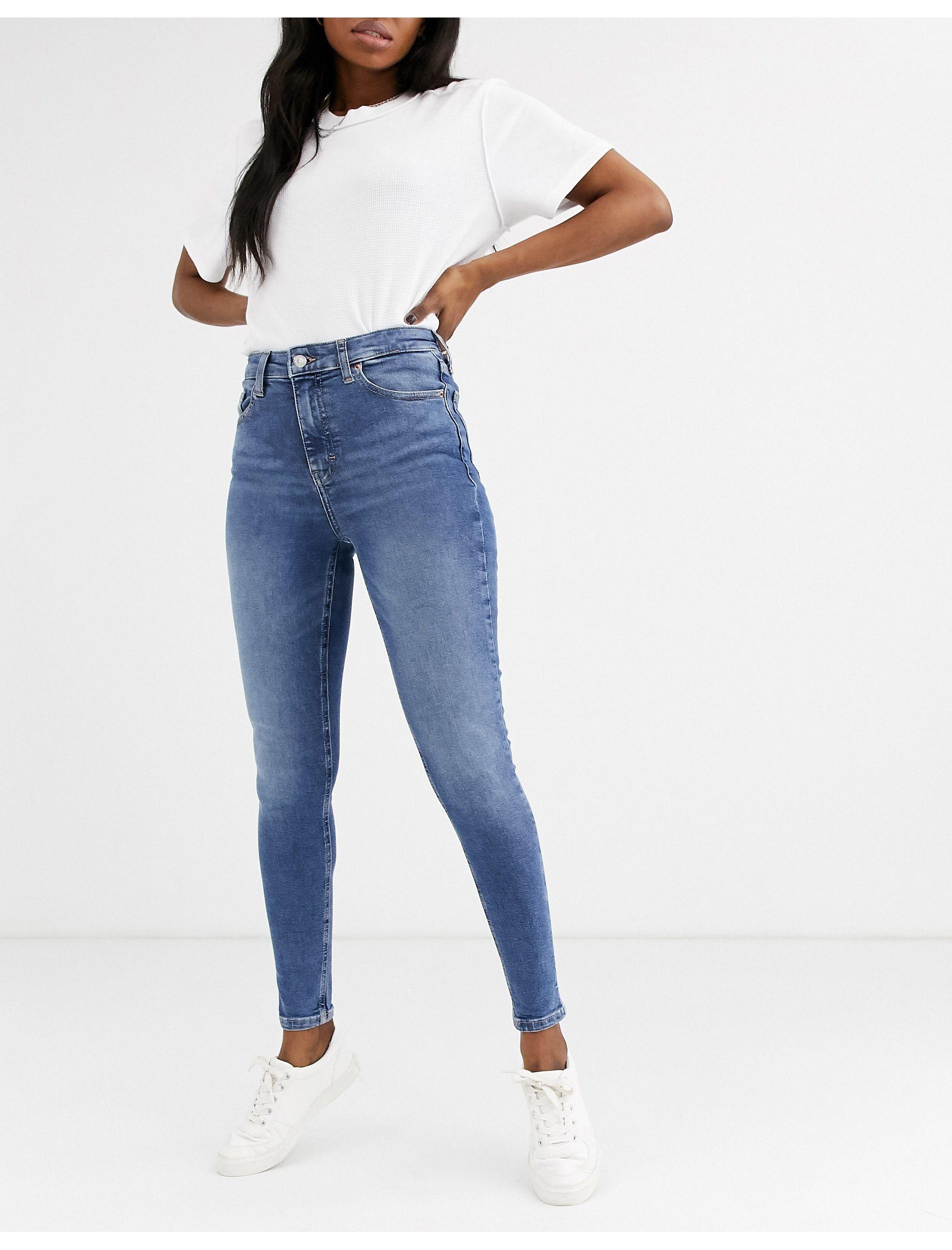 TOPSHOP Jamie Jeans in Blue | Lyst Canada