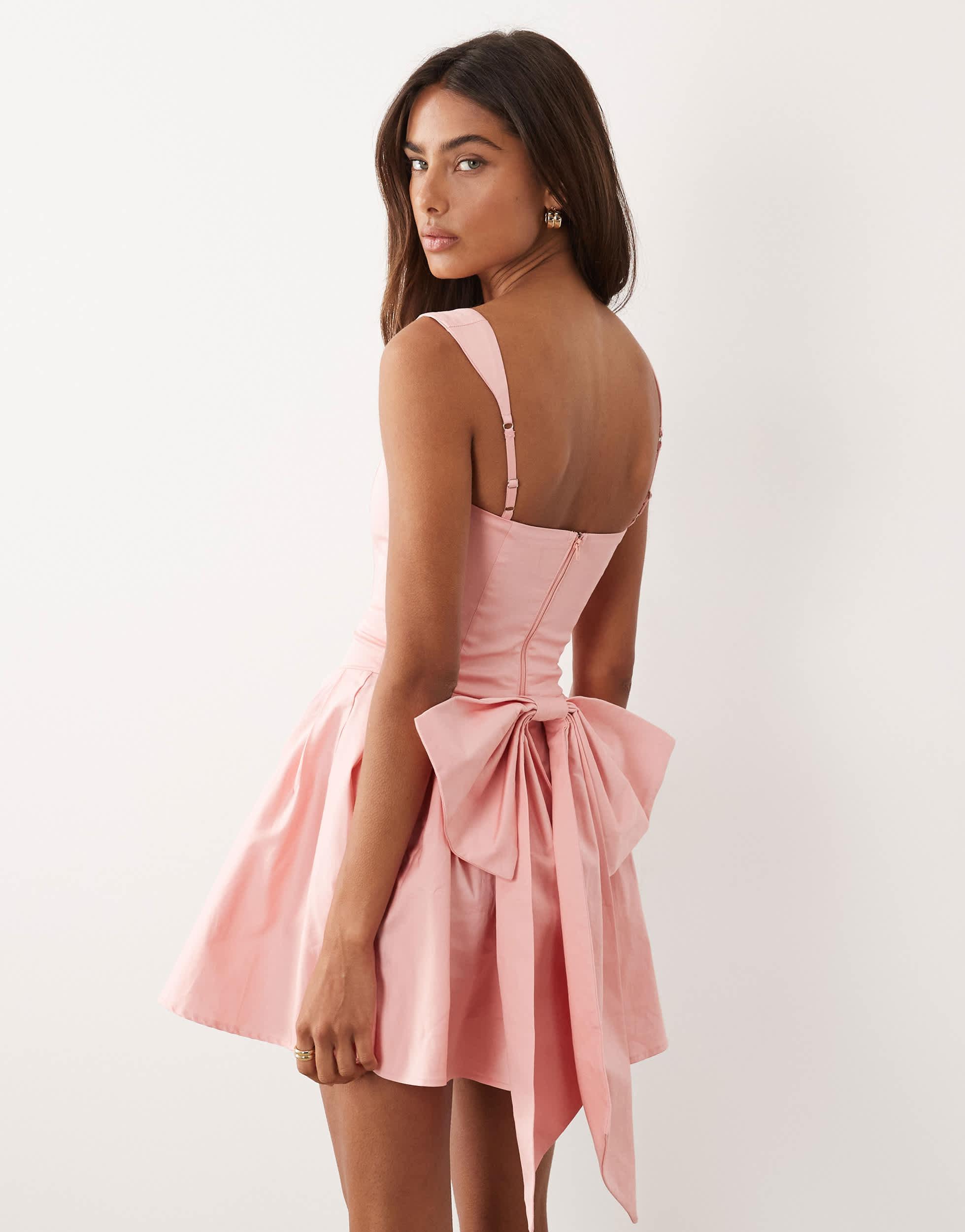 princess polly baby blue dress Buy TFNC Women Plain Bridesmaid Maxi Dress, Dusty Pink Online main image 1