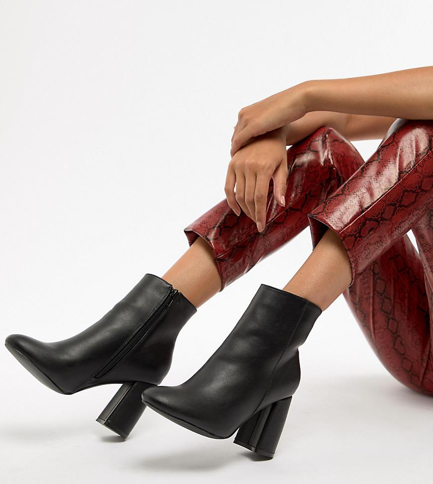 truffle collection black heels