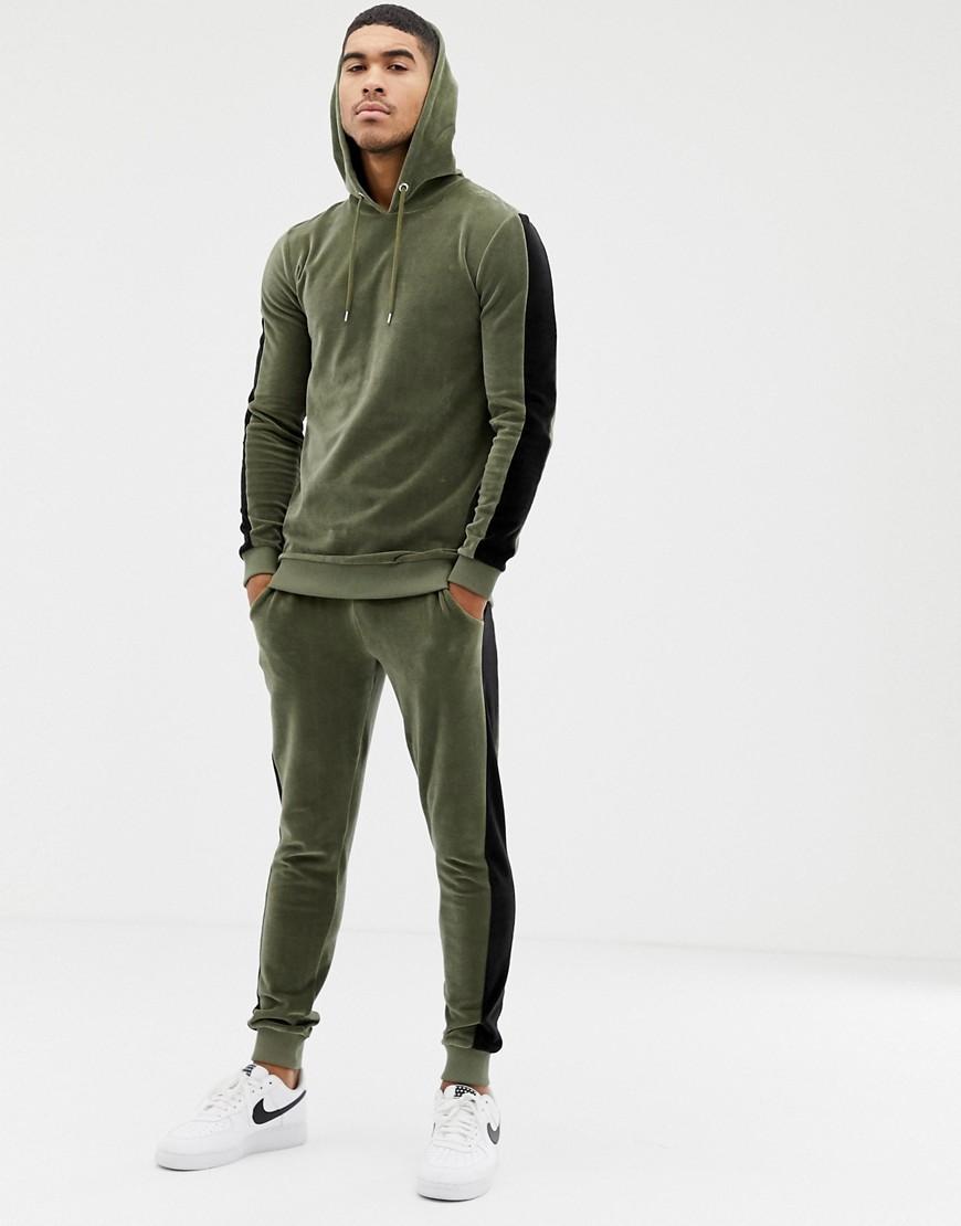 asos velour tracksuit