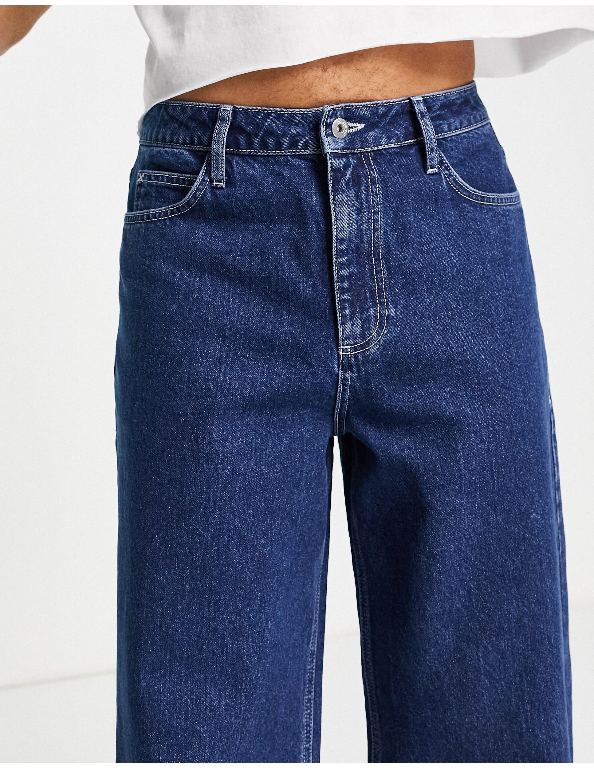 Collusion X014 Extreme 90s baggy Jeans in Blue for Men | Lyst