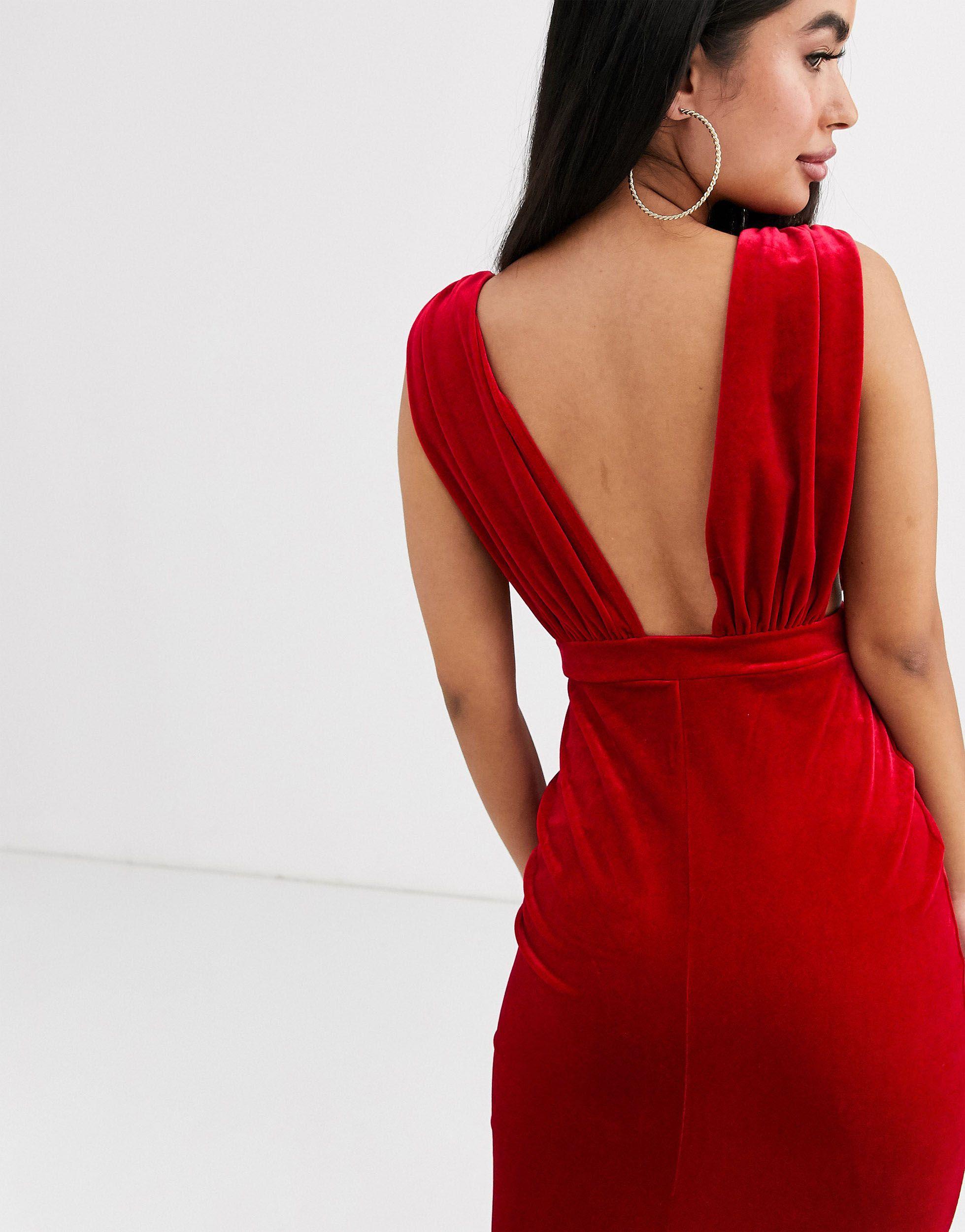 petite velvet maxi dress