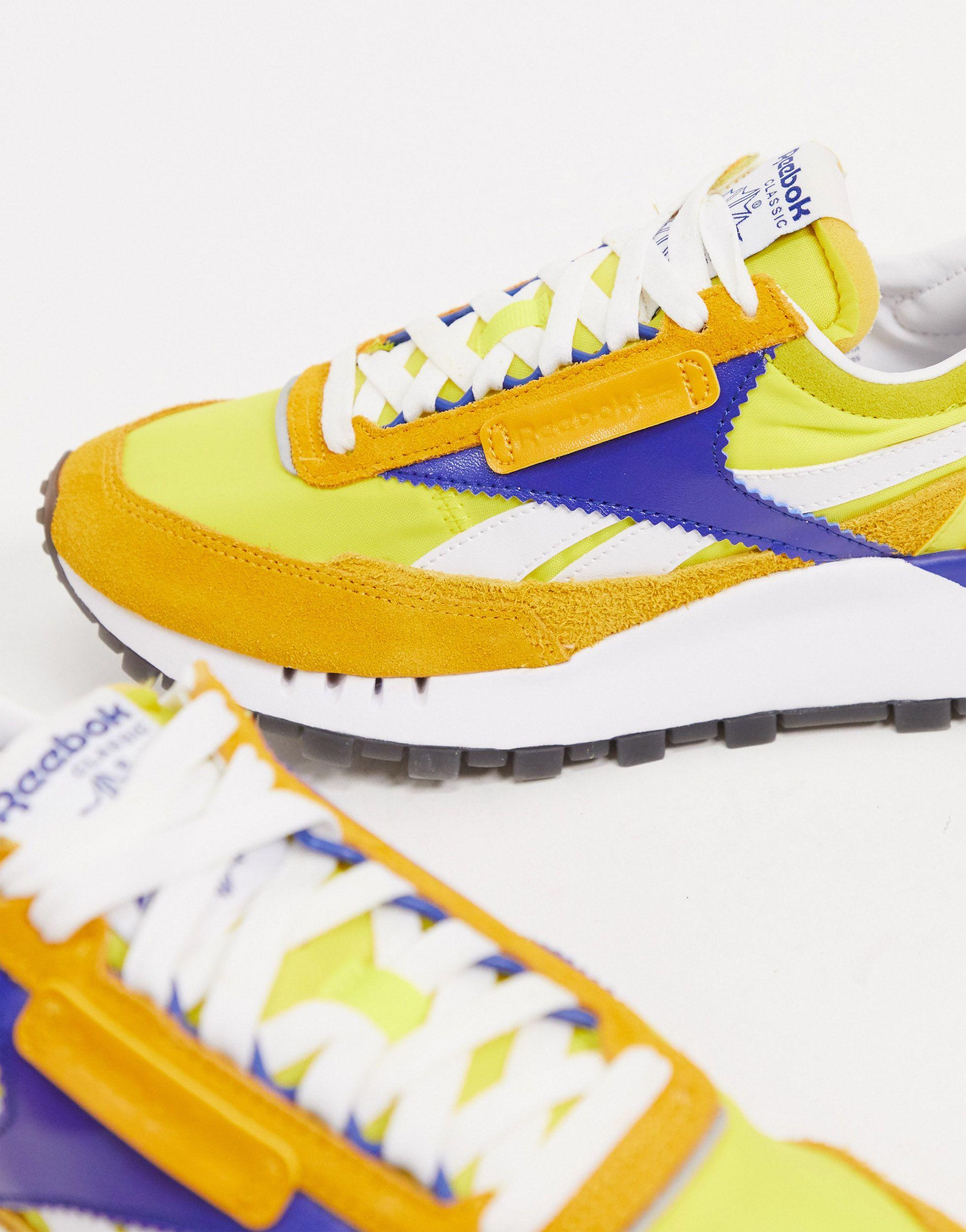 Zapatillas en amarillo Classic Legacy Reebok de color Amarillo | Lyst