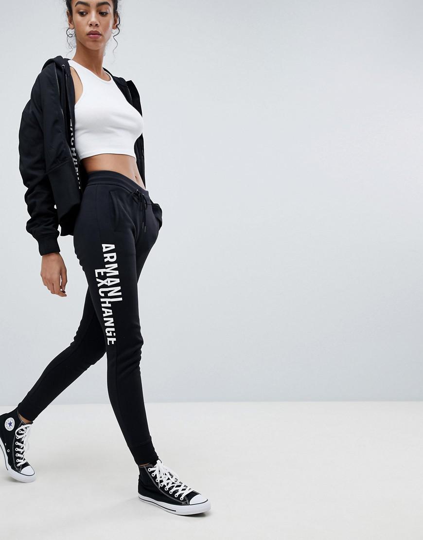 armani exchange sweatsuit womens