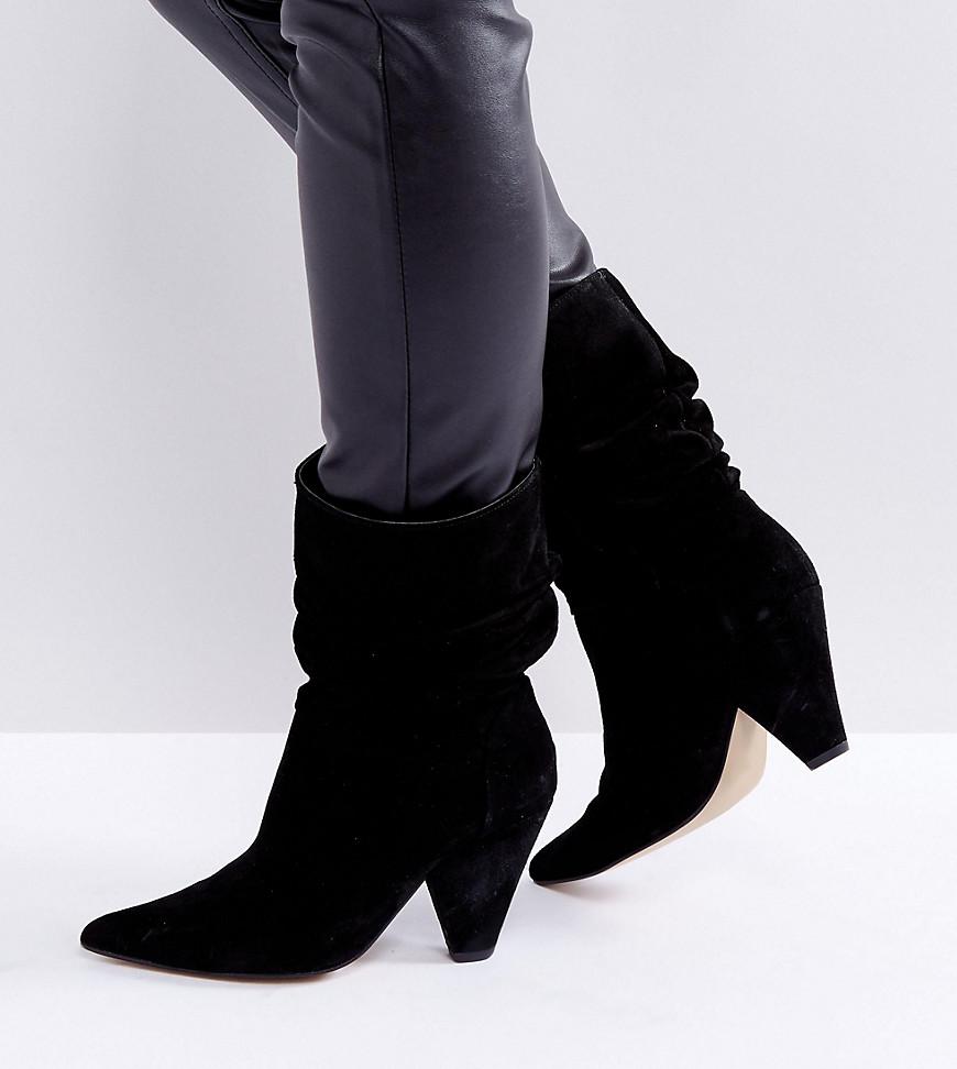black lace high heels