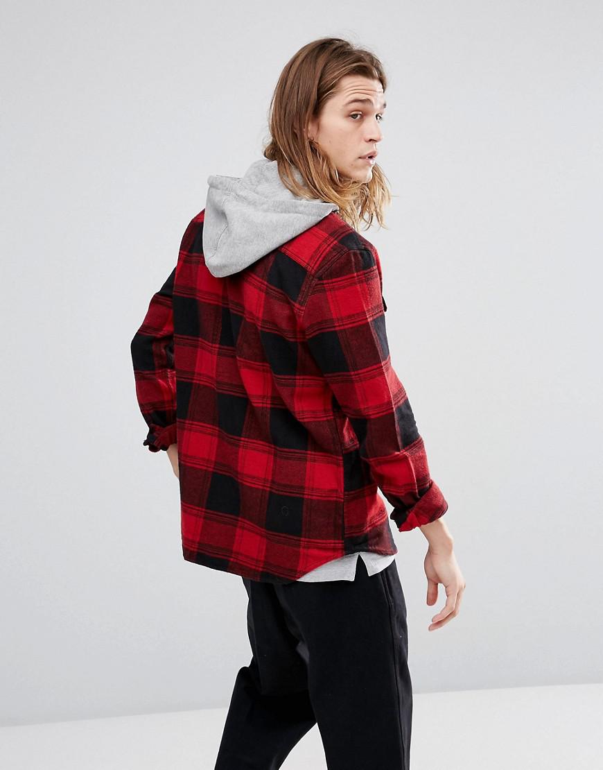 DC Shoes Runnel Flannel Checked Shirt ...