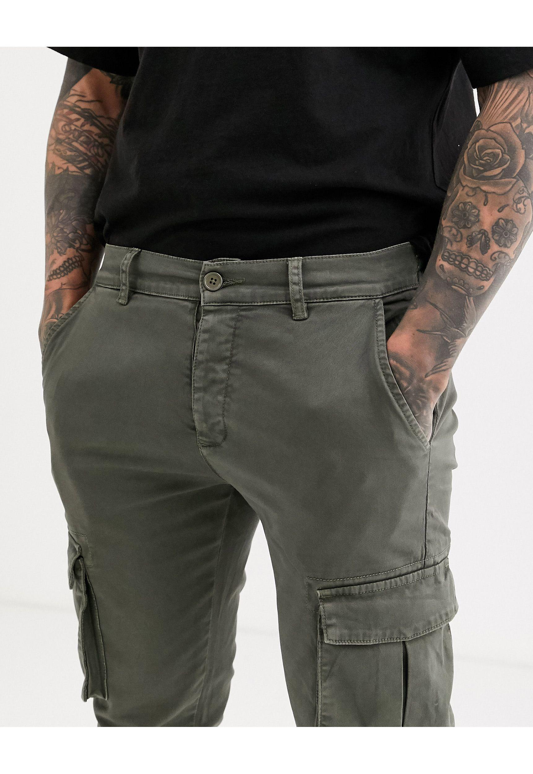Bolongaro Trevor Denim Cargo Cuffed 