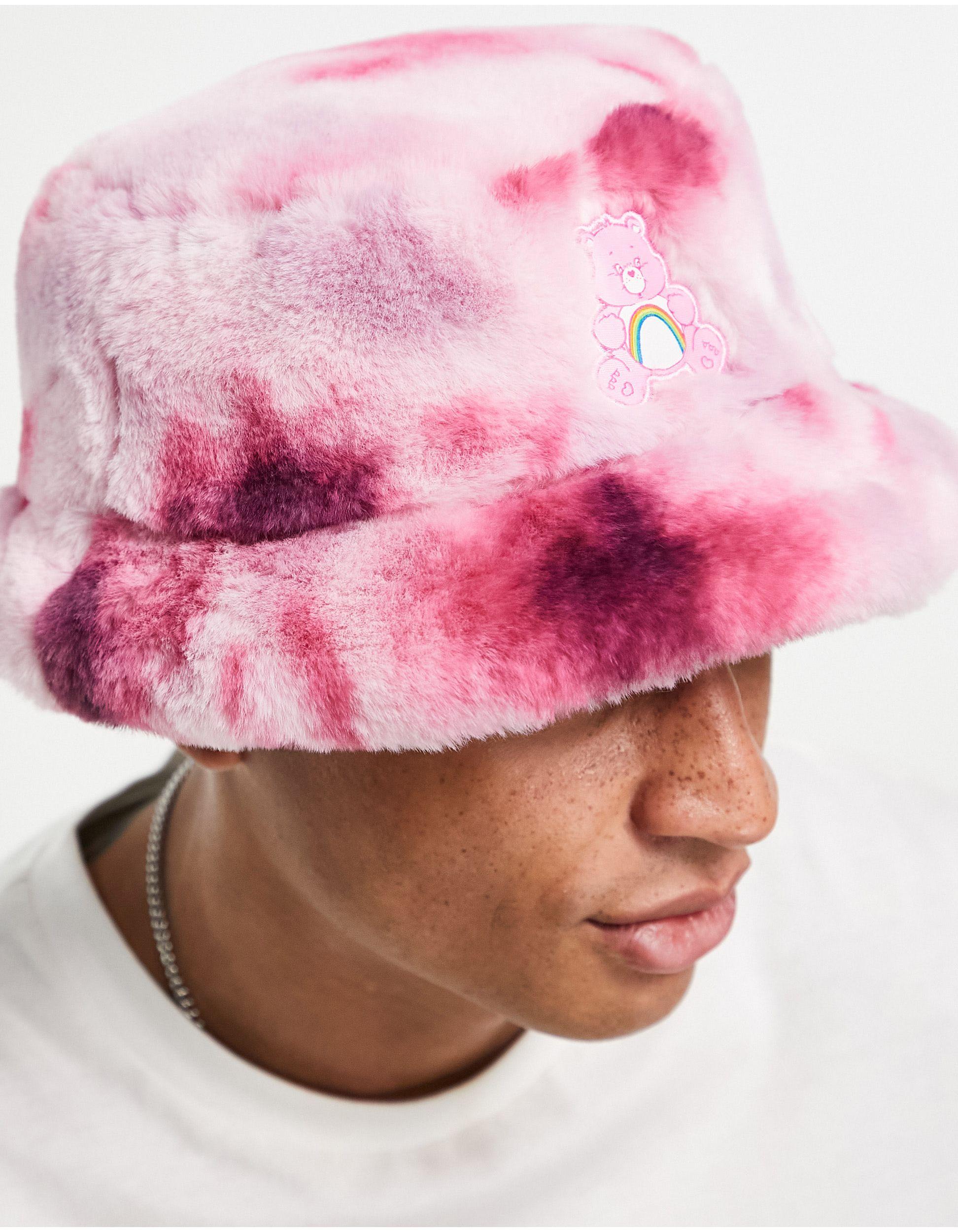 ASOS Care Bears Bucket Hat in Pink for Men Lyst