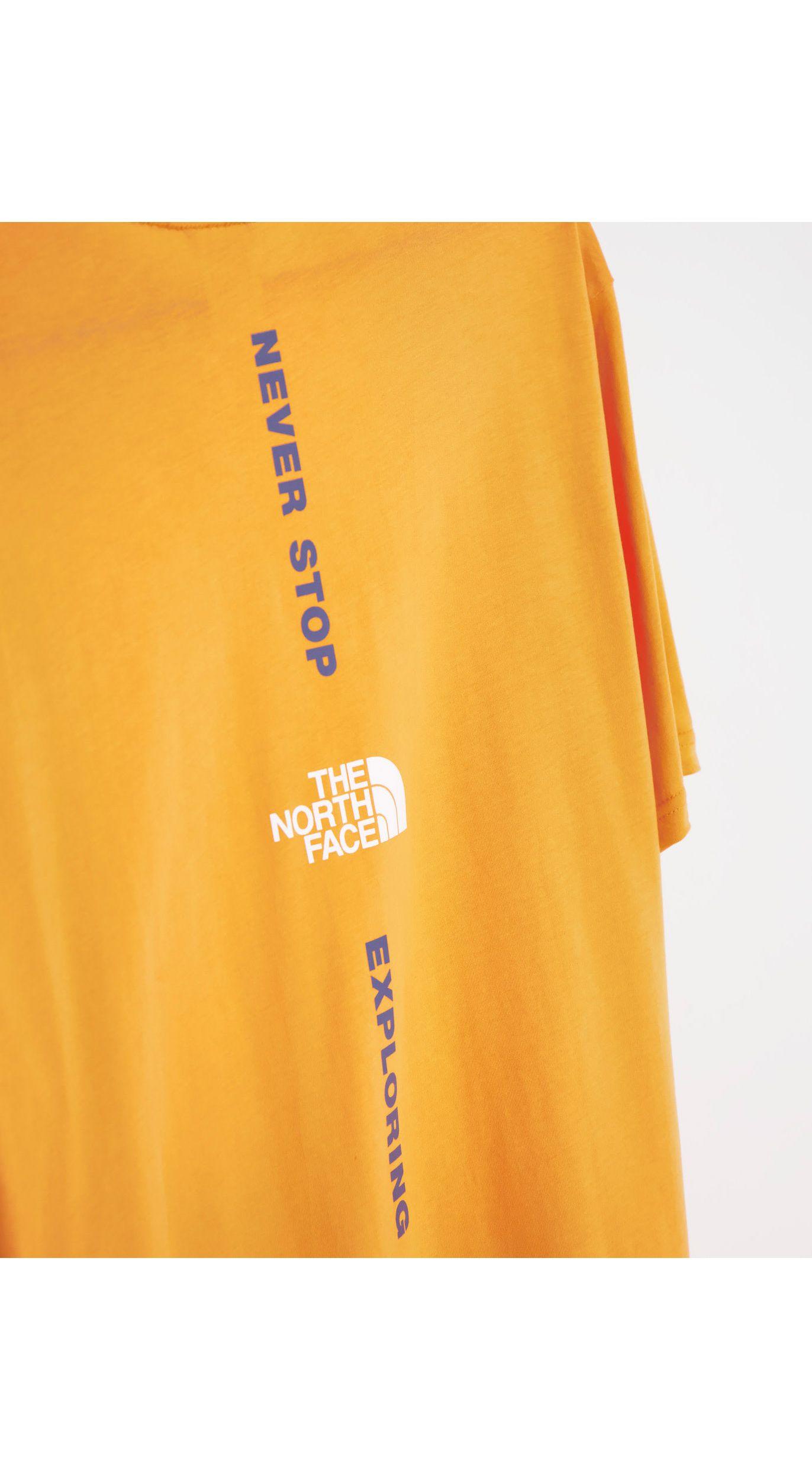 north face vertical t shirt