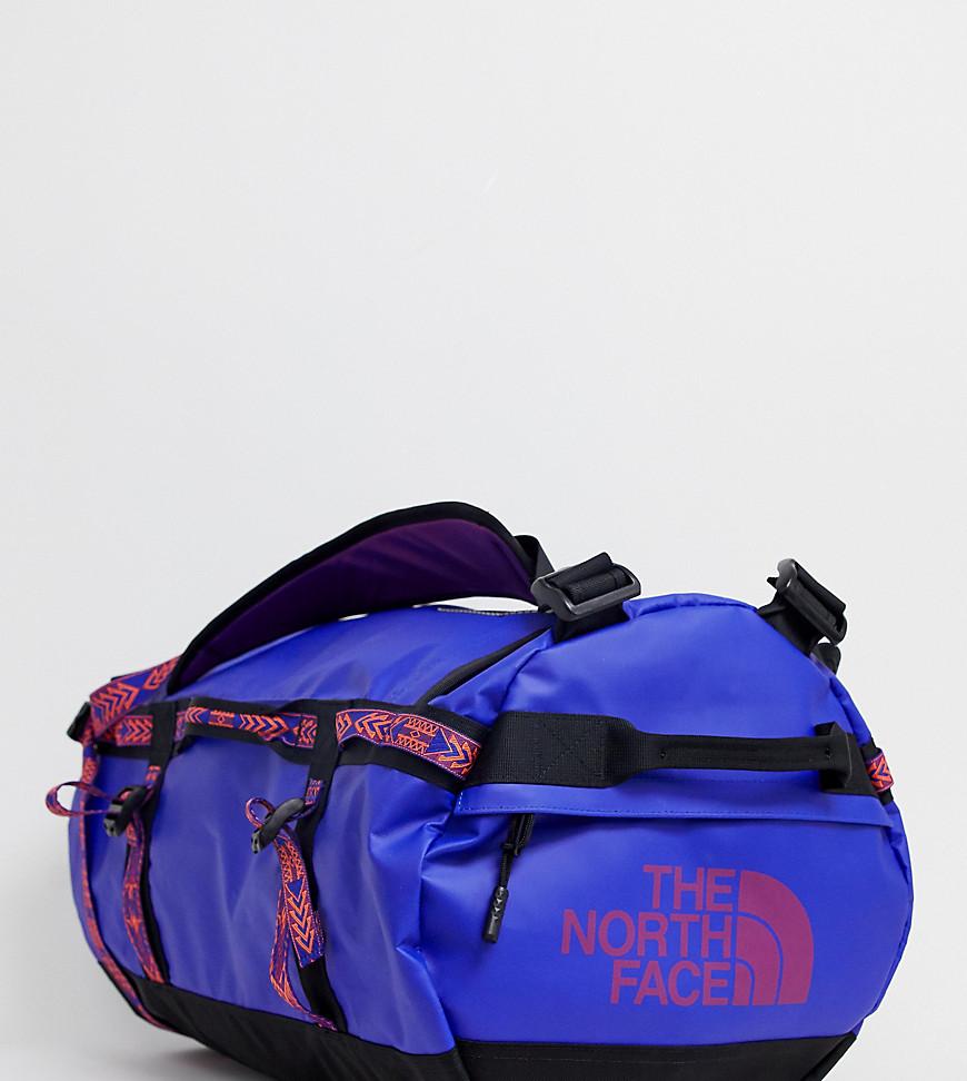 The North Face Synthetic Base Camp Duffel Bag Small 50 Litres In Geo Blue Lyst