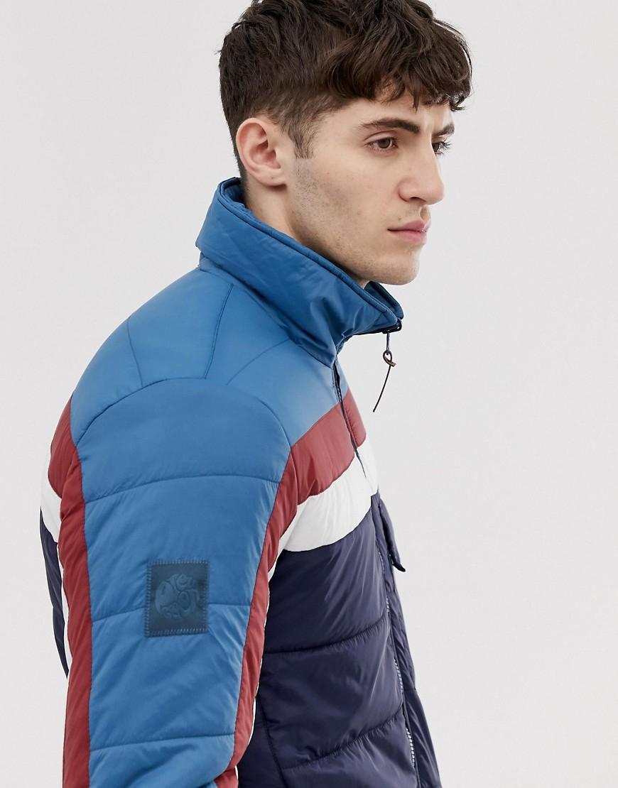 pretty green quilted hooded jacket