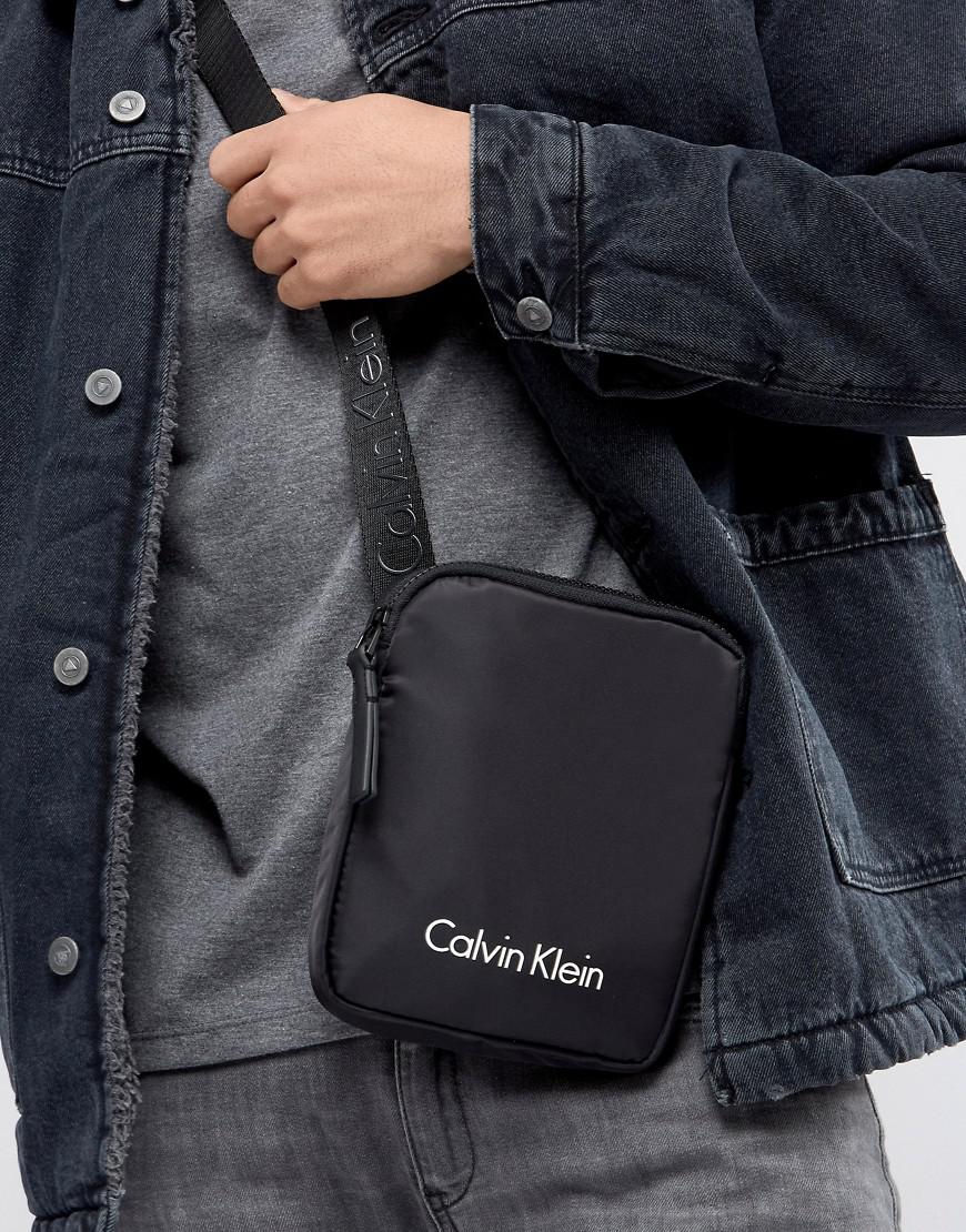 calvin klein flight bag