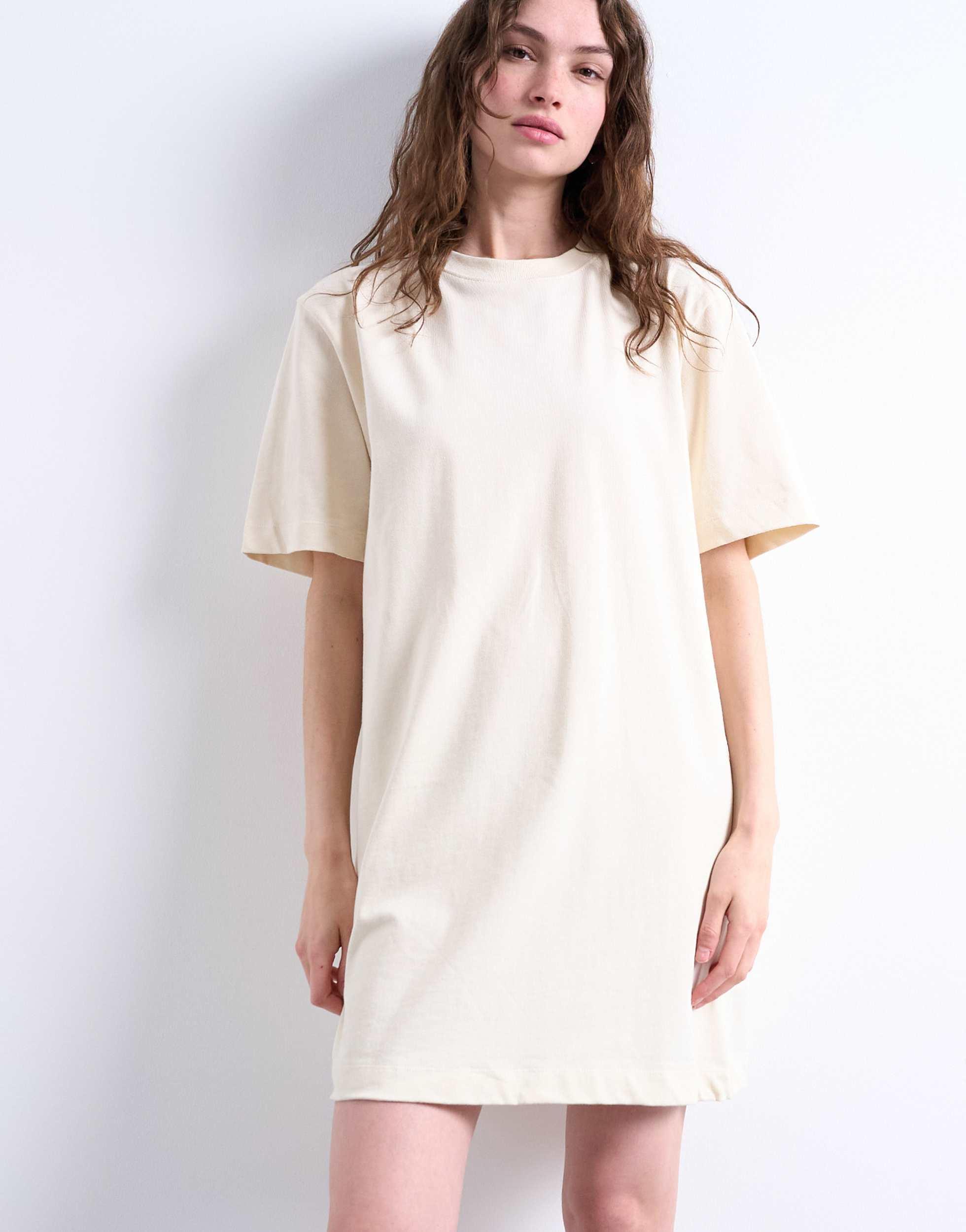 white christmas dresses TOPSHOP Asta Cotton Mini Dress, Black main image 0
