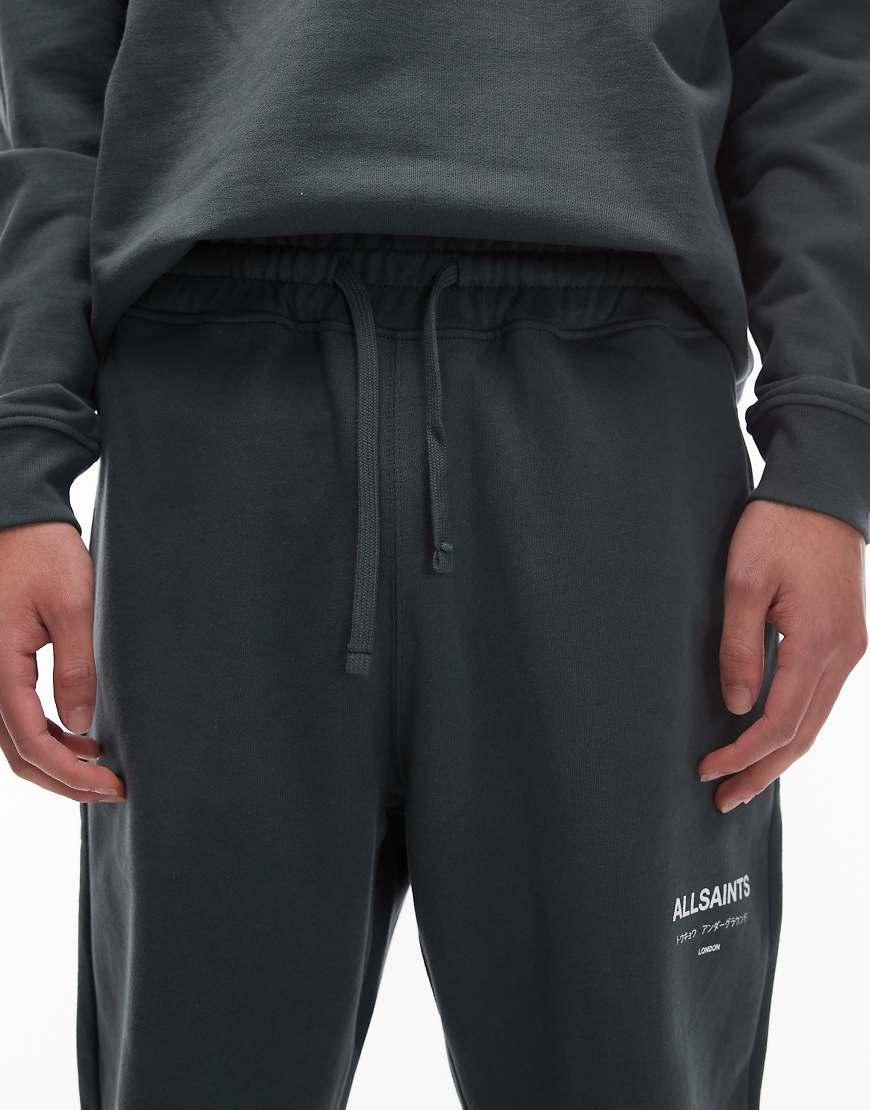 AllSaints Underground Sweatpants in Black for Men Lyst UK