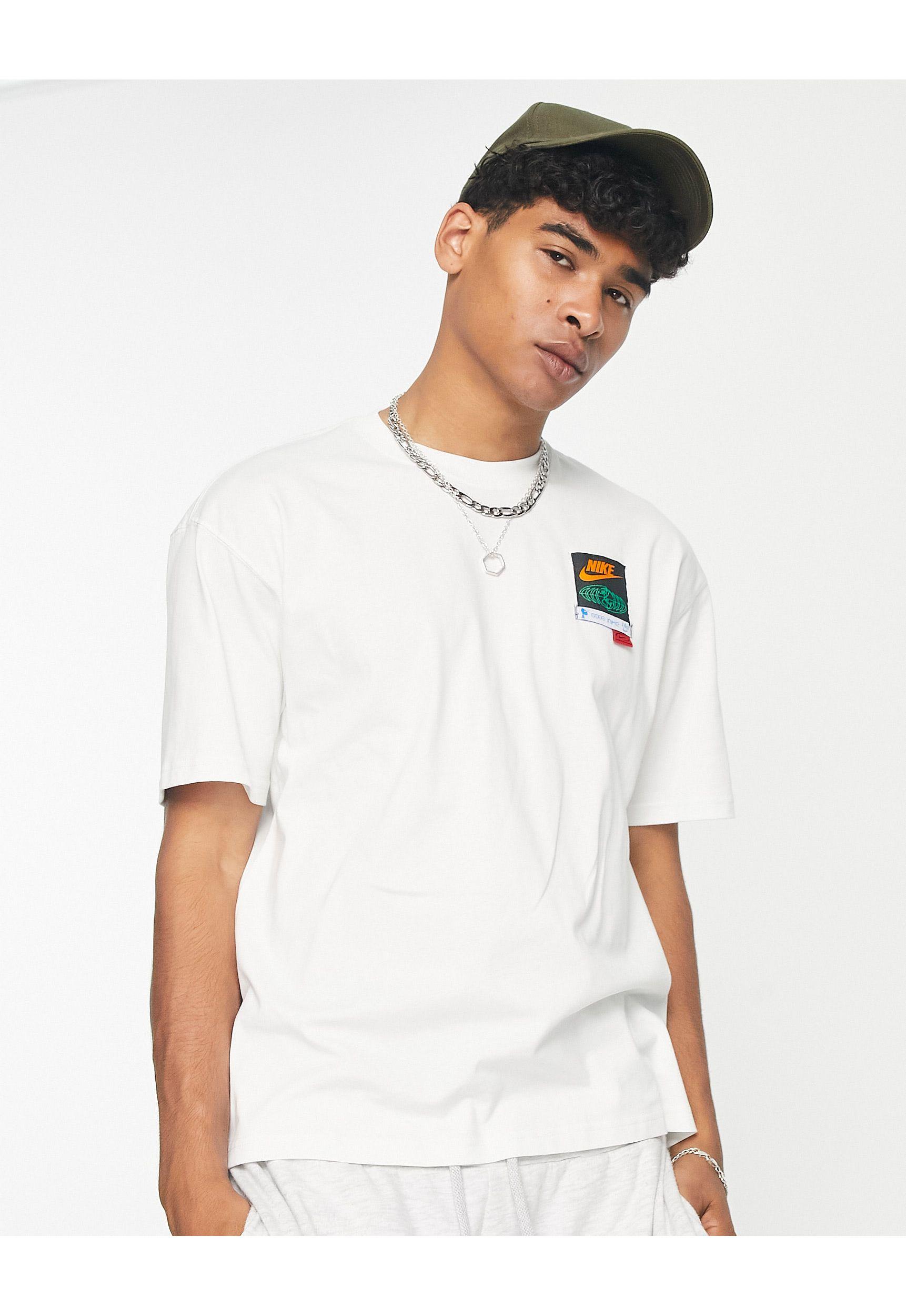 Nike M90 T-shirt With Back Print in White for Men | Lyst