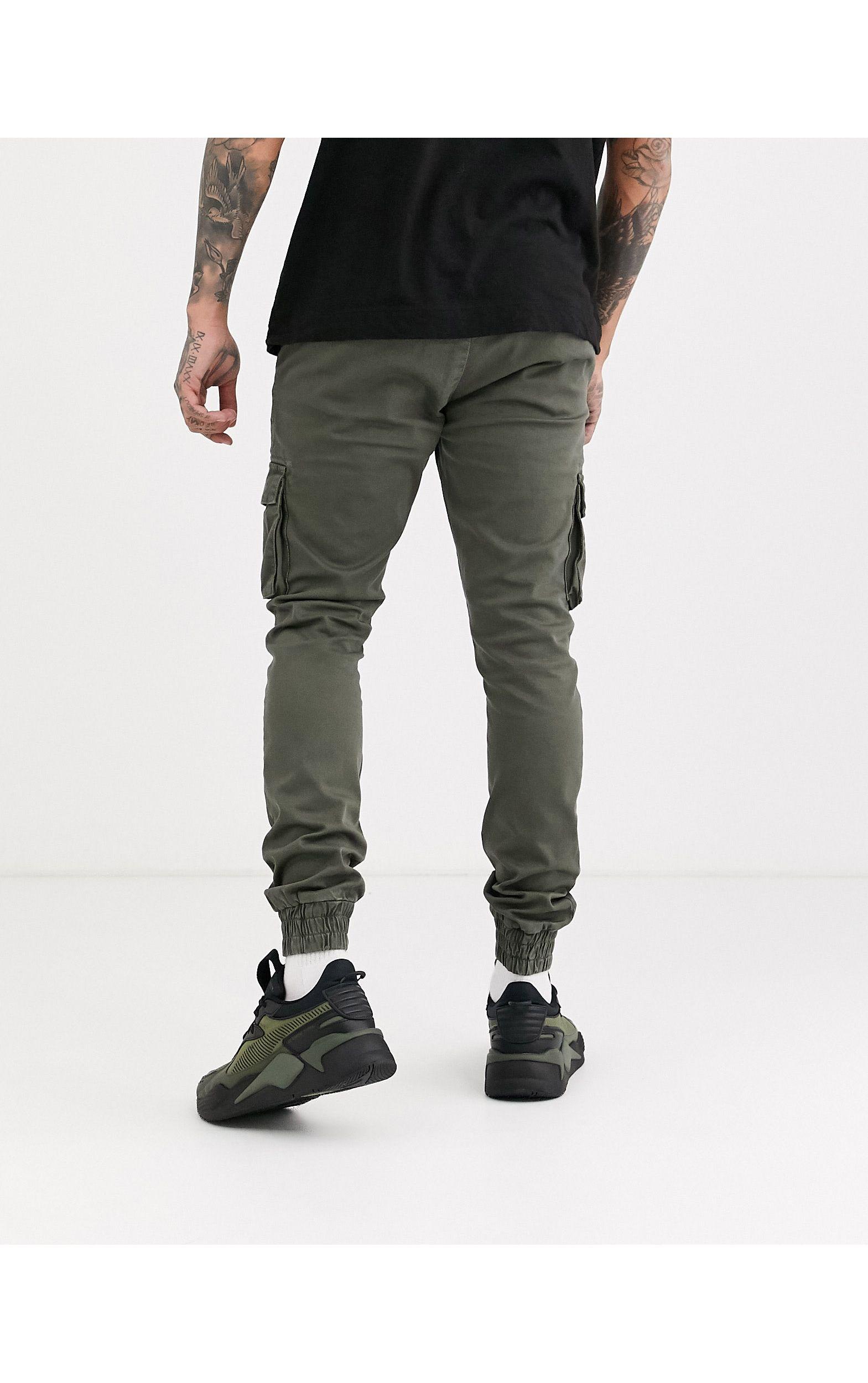 Bolongaro Trevor Denim Cargo Cuffed 