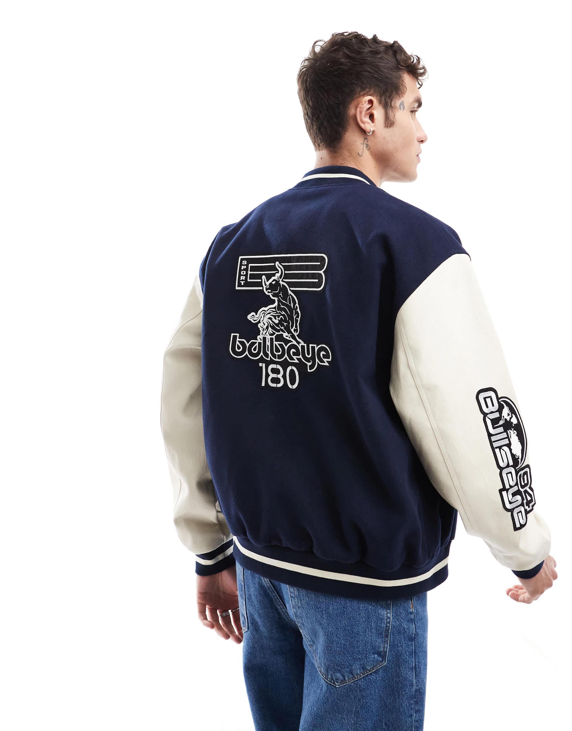 Baseball jacket asos deals