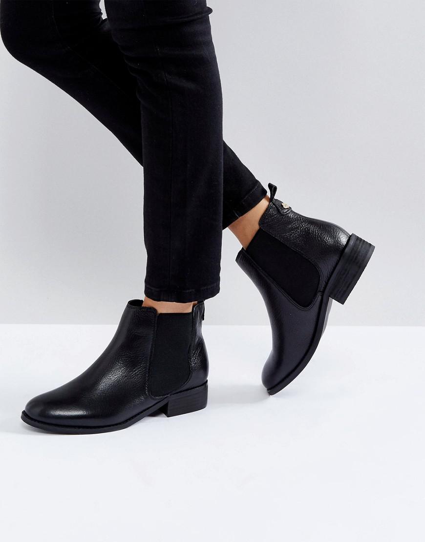 Carvela Kurt Geiger Leather Chelsea Boots in Black - Lyst